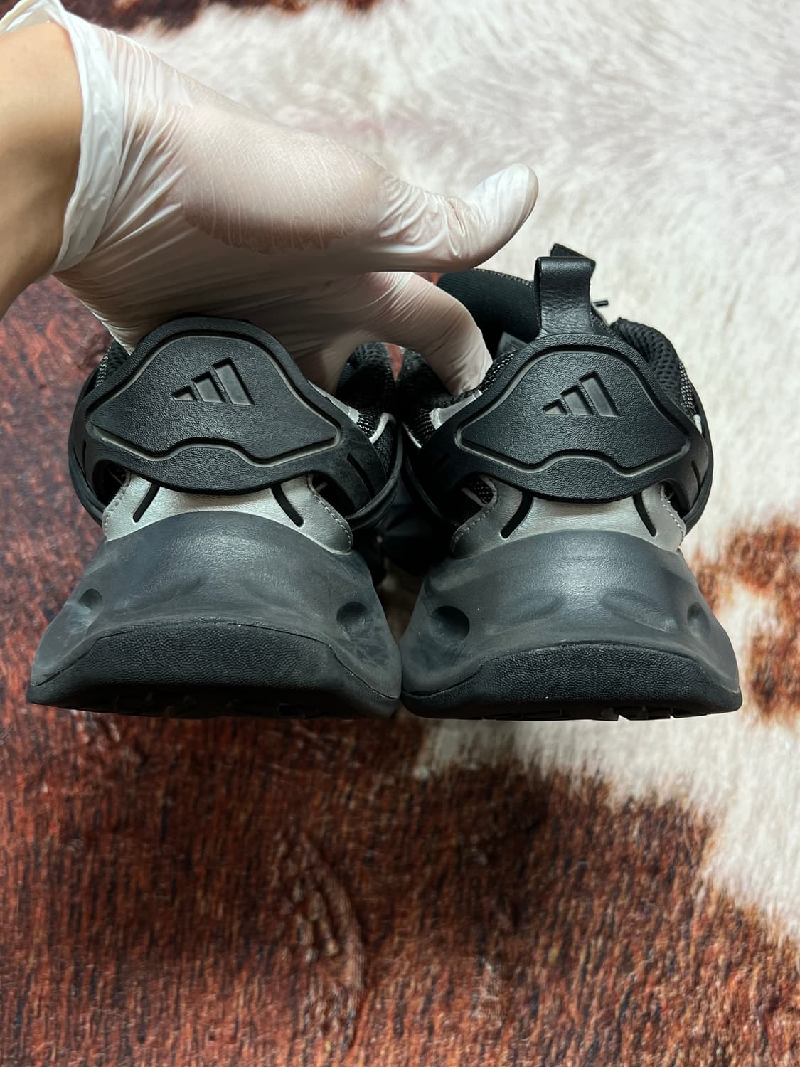 [285] ADIDAS 아디다스 벤토 XLG 디럭스 블랙 실버 상품이미지5