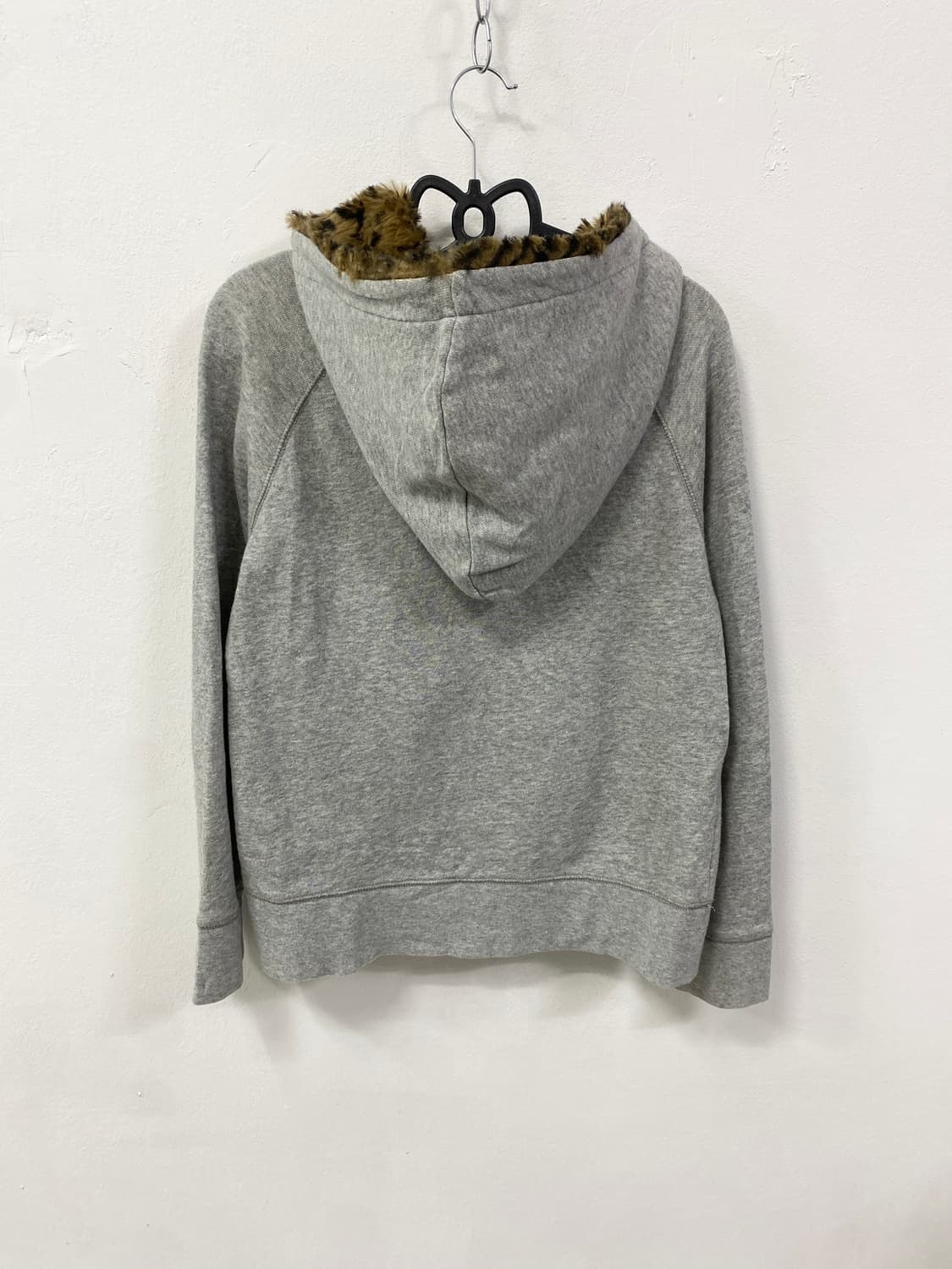 [LEPSIM] 갸루 레오파드 호피 퍼 후드집업 상품이미지6