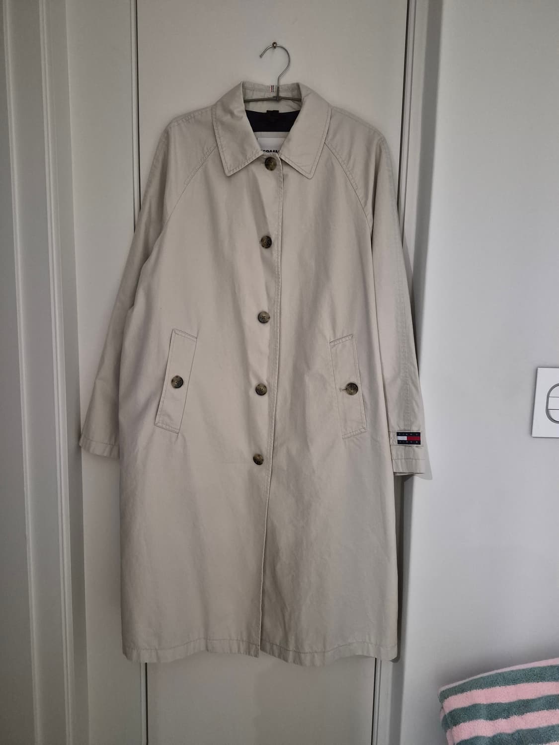 타미 롱 트렌치 맥코트/헤리티지 플래그 라우닝 트렌치 상품이미지8