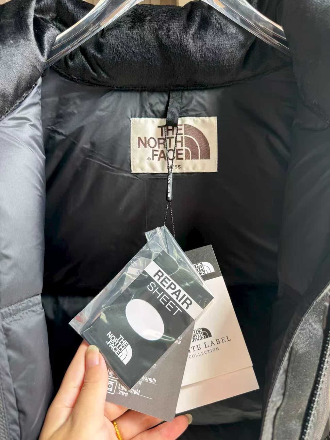 노스페이스 화이트 라벨 노벨티 눕시 RDS 다운 자켓 블랙 NJ1DQ51 상품이미지8