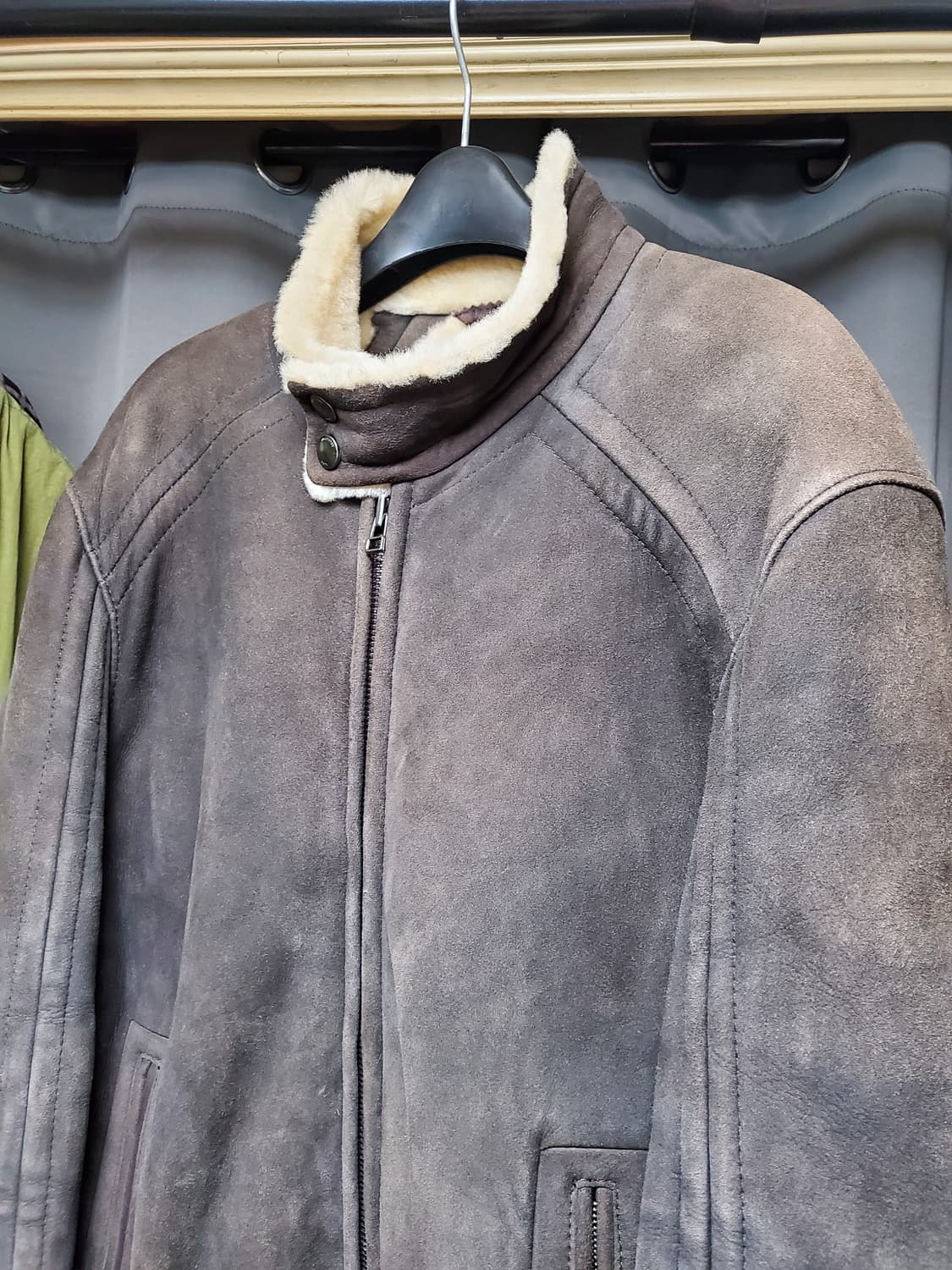 휴고보스 리얼레더 무스탕  상품이미지1