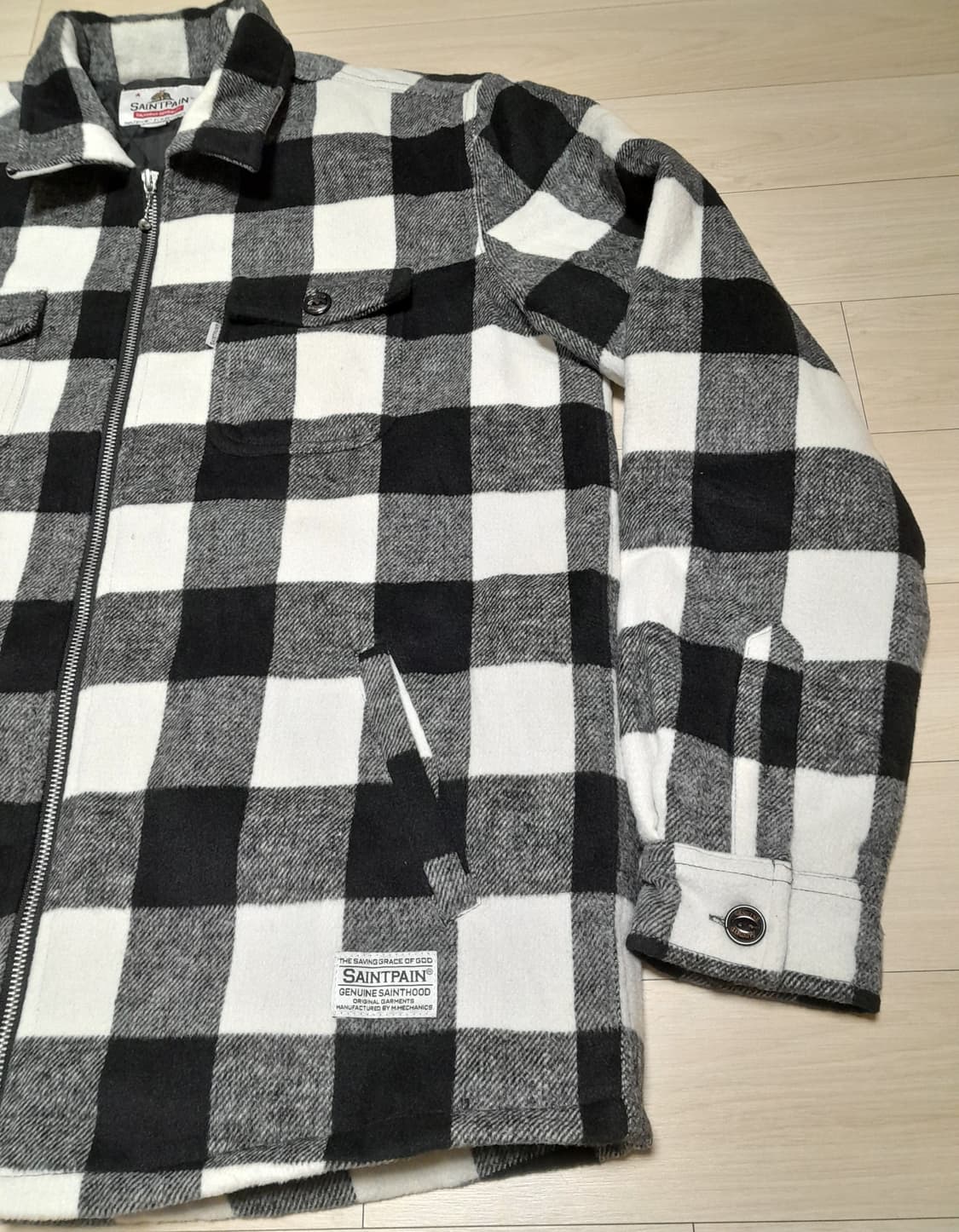 💥세인트페인 누빔 자켓 (L)
 상품이미지3