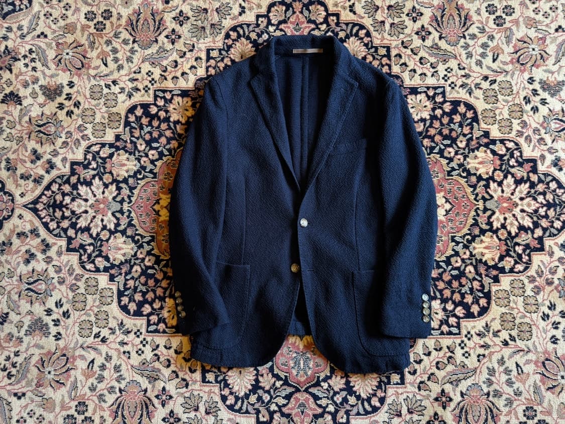 일레븐티 니트 테일러드 자켓 100 상품이미지1