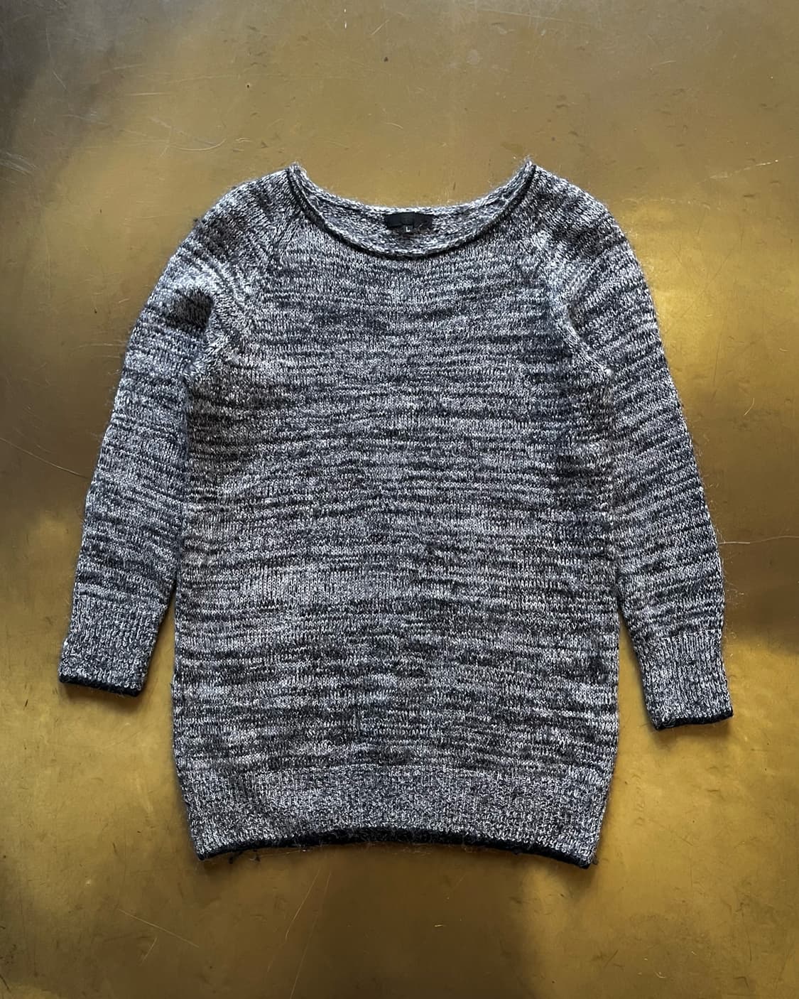 ICB Japan Mohair Gray Knit Sweater 상품이미지3