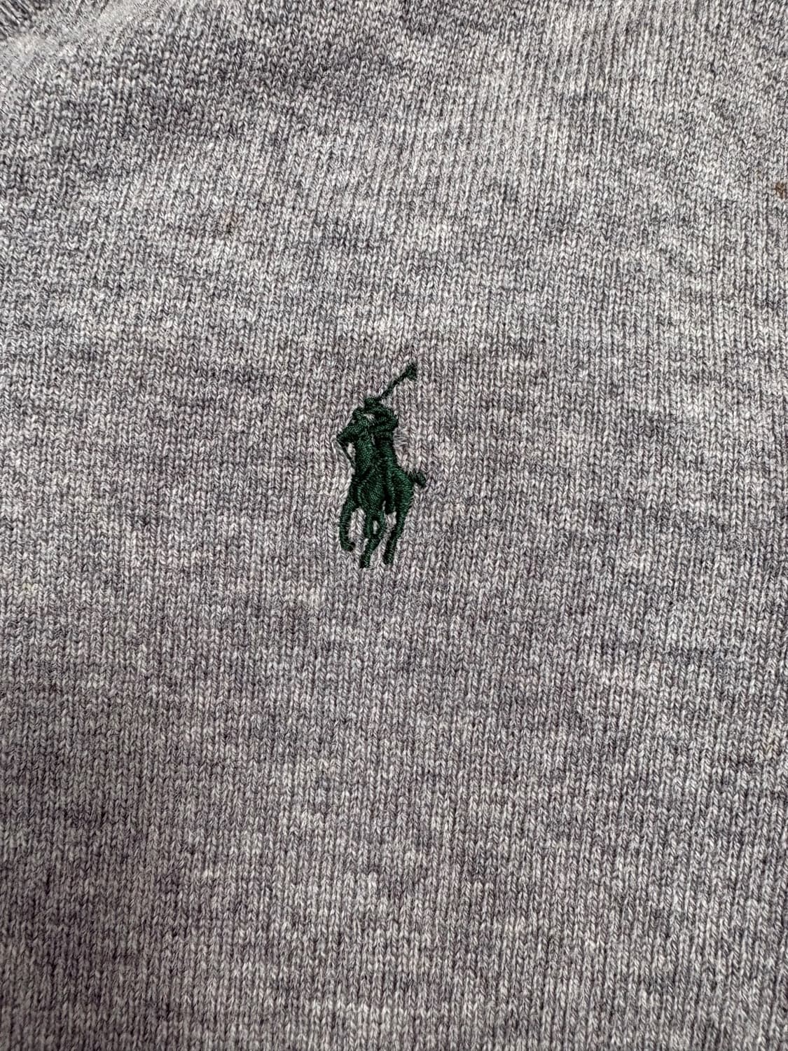 폴로 랄프로렌 브이넥 니트 그레이 상품이미지5