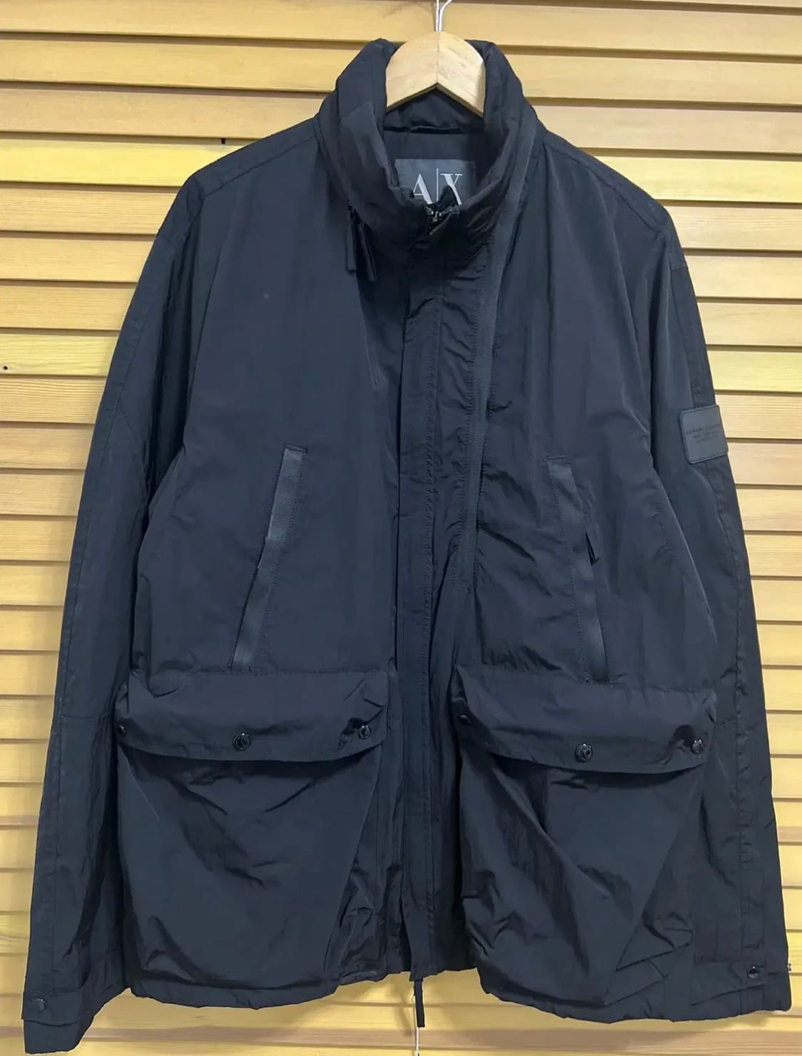 아르마니익스체인지 남성 매쉬바람막이후드점퍼 상품이미지2