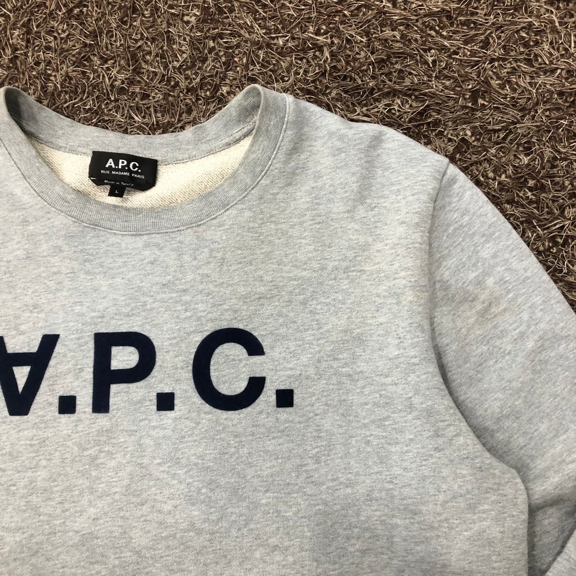 L APC 아페쎄 로고 맨투맨 스웻셔츠 상품이미지4