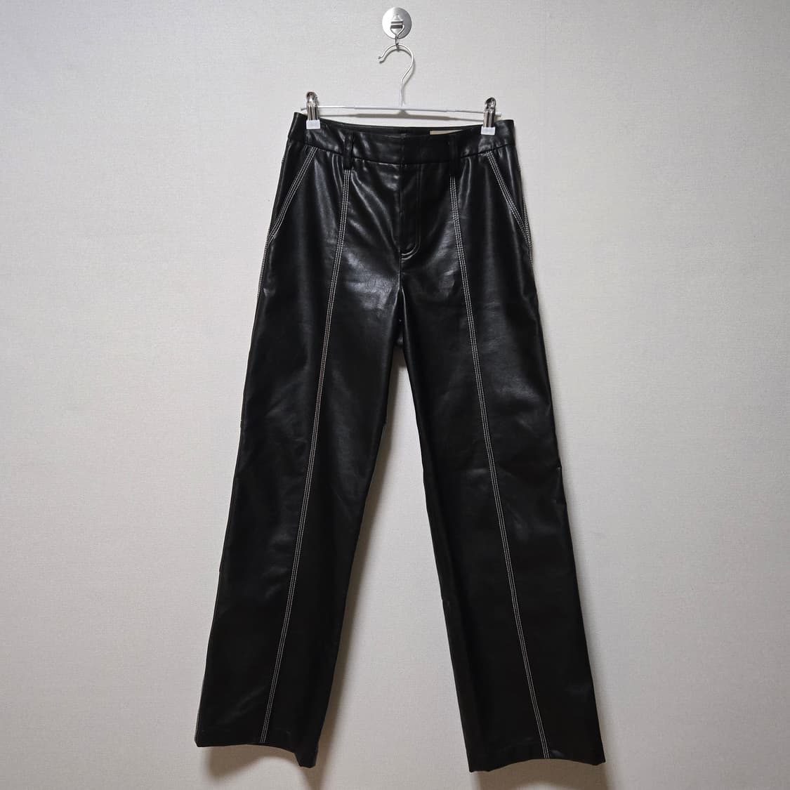 마뗑킴 2021 레더 팬츠  상품이미지3