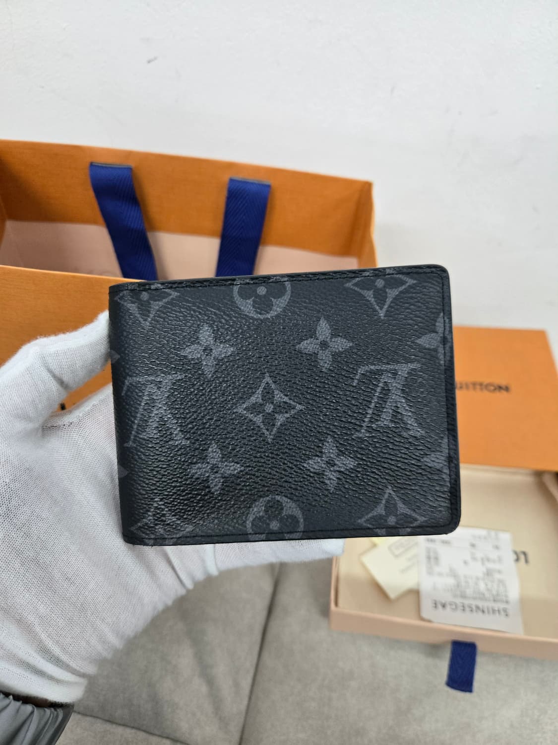 [보증서 정품] 루이비통 이클립스 반지갑 상품이미지4