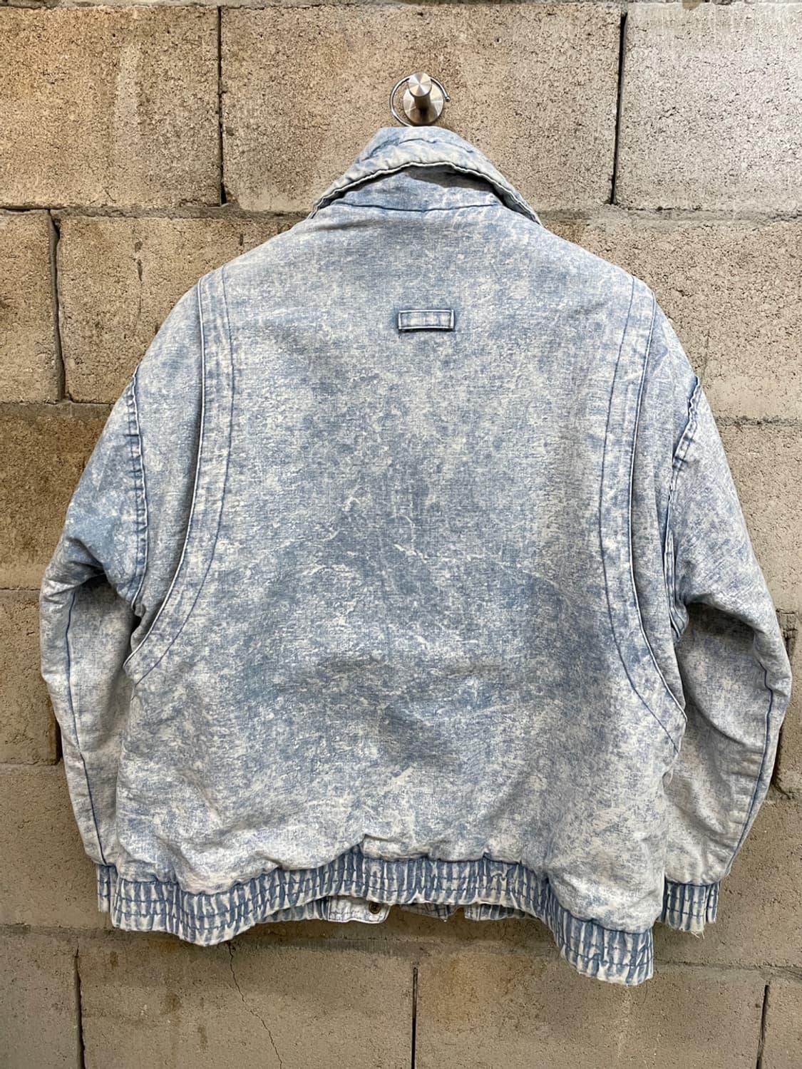 빈티지 Prezzia 데님 봄버 자켓 상품이미지7