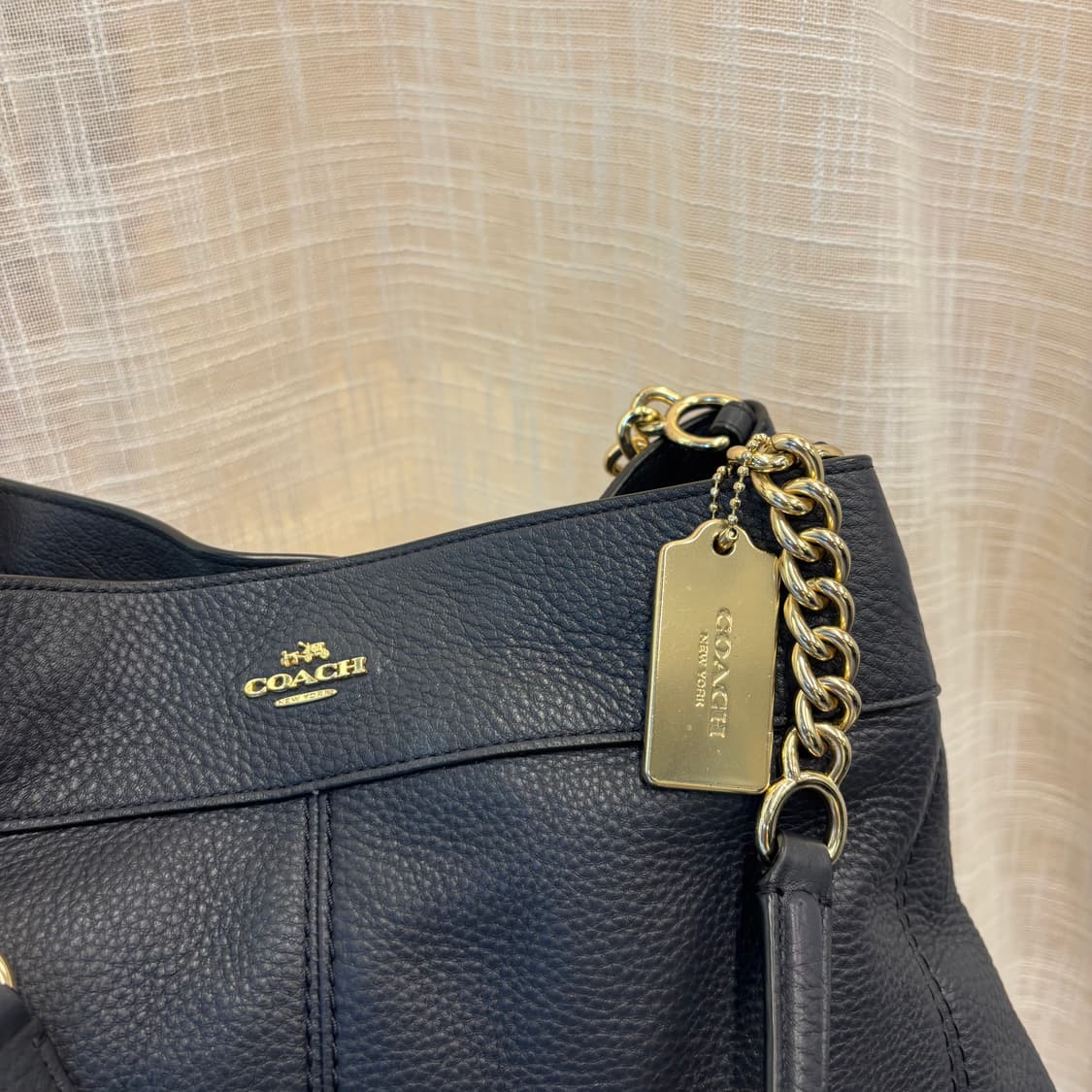 정품 코치 체인 숄더백     상품이미지4