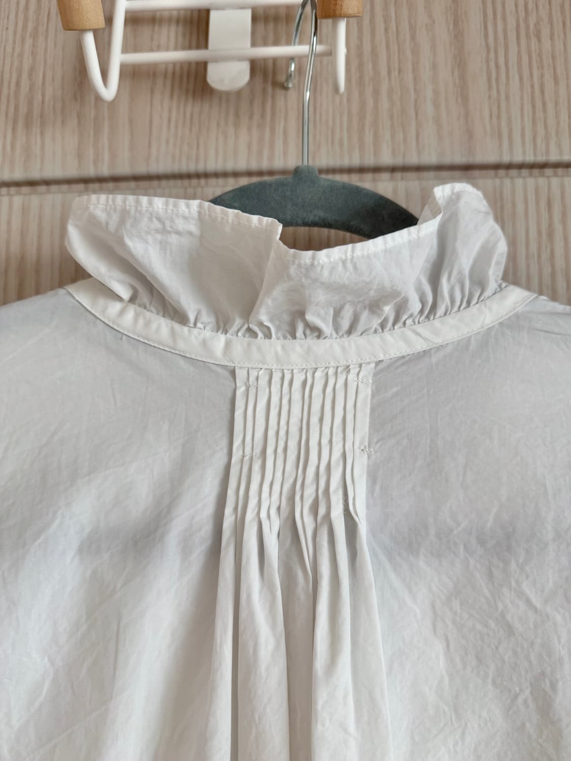 Nigel cabourn 나이젤 카본 프릴 블라우스 상품이미지7