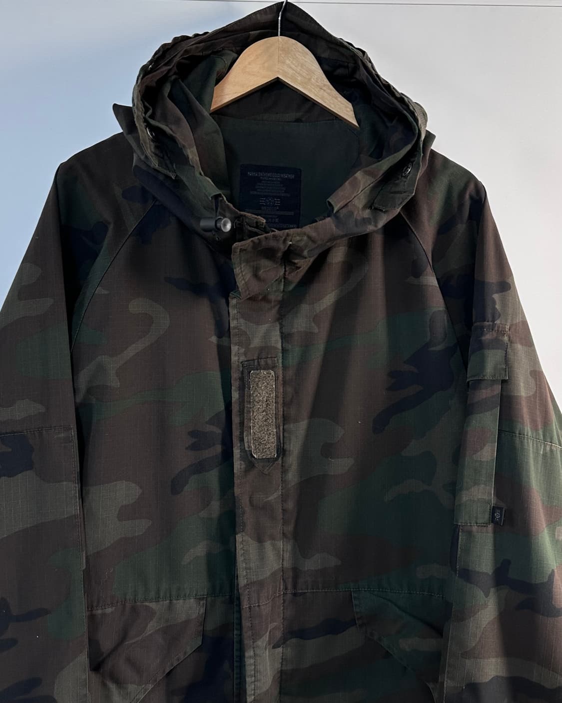 메데코 밀리터리 카모 후드 자켓 (va.68) 상품이미지2