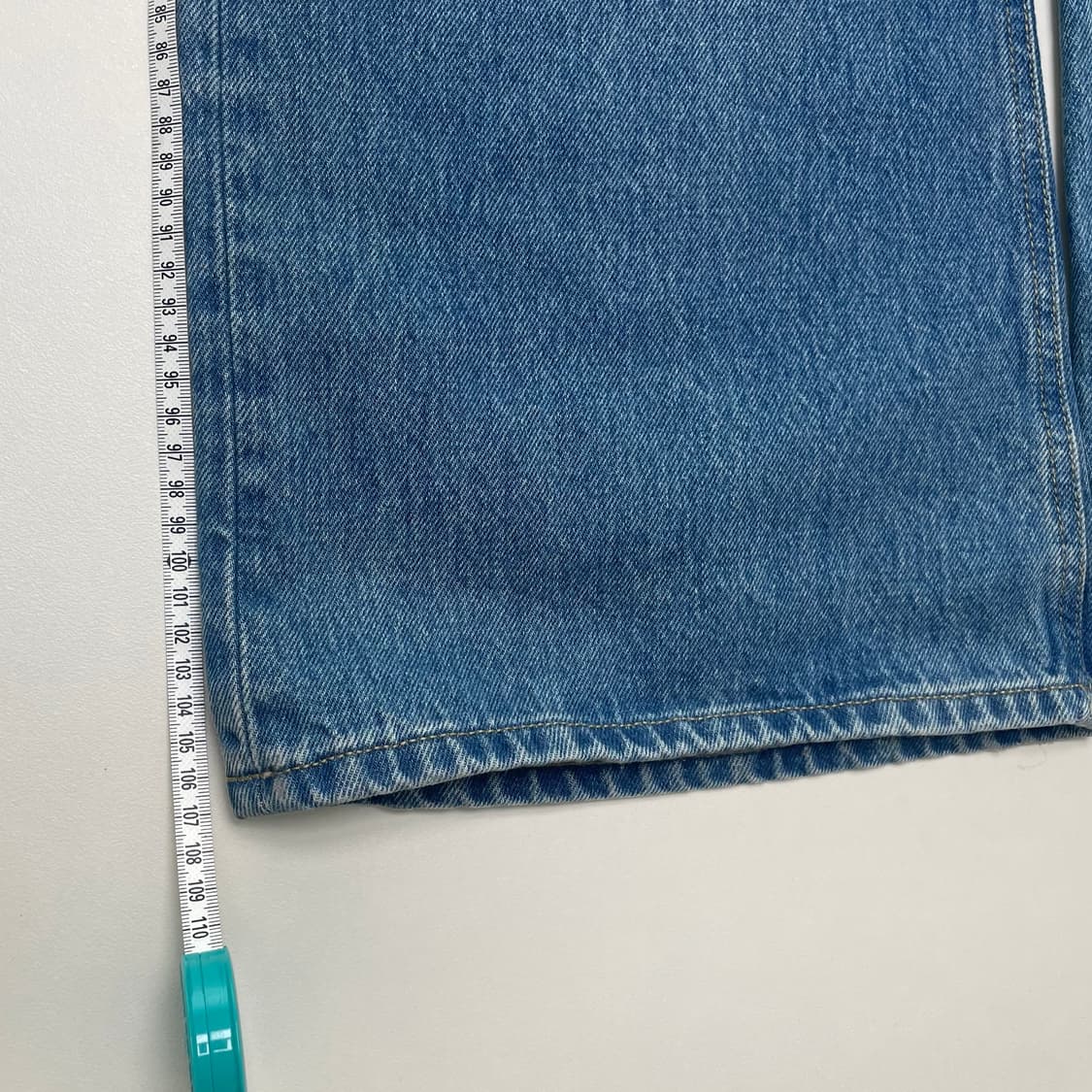 브랜디드 와이드 진 팬츠 (사이즈 32) 상품이미지4