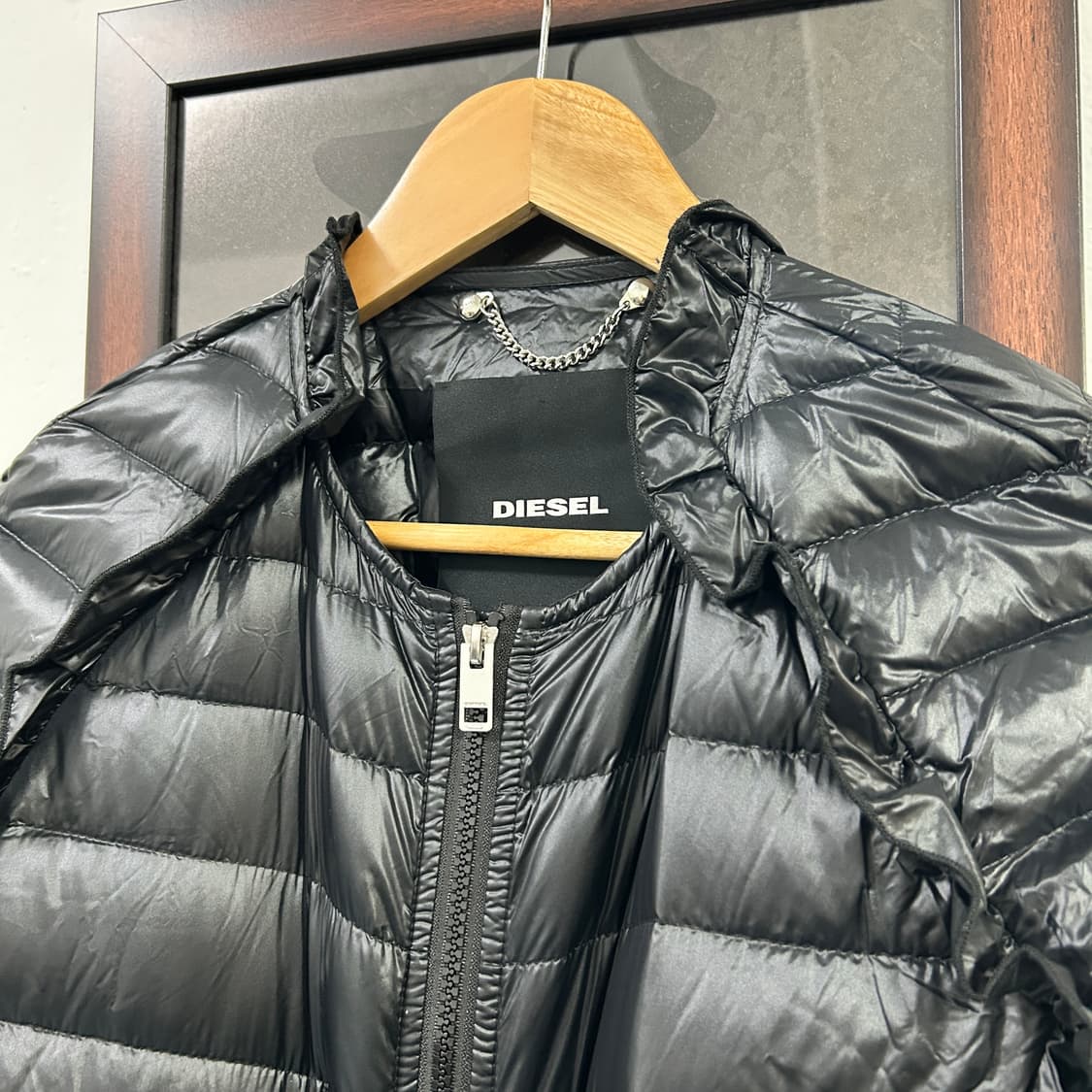 디젤 셔링 경량 패딩 상품이미지6