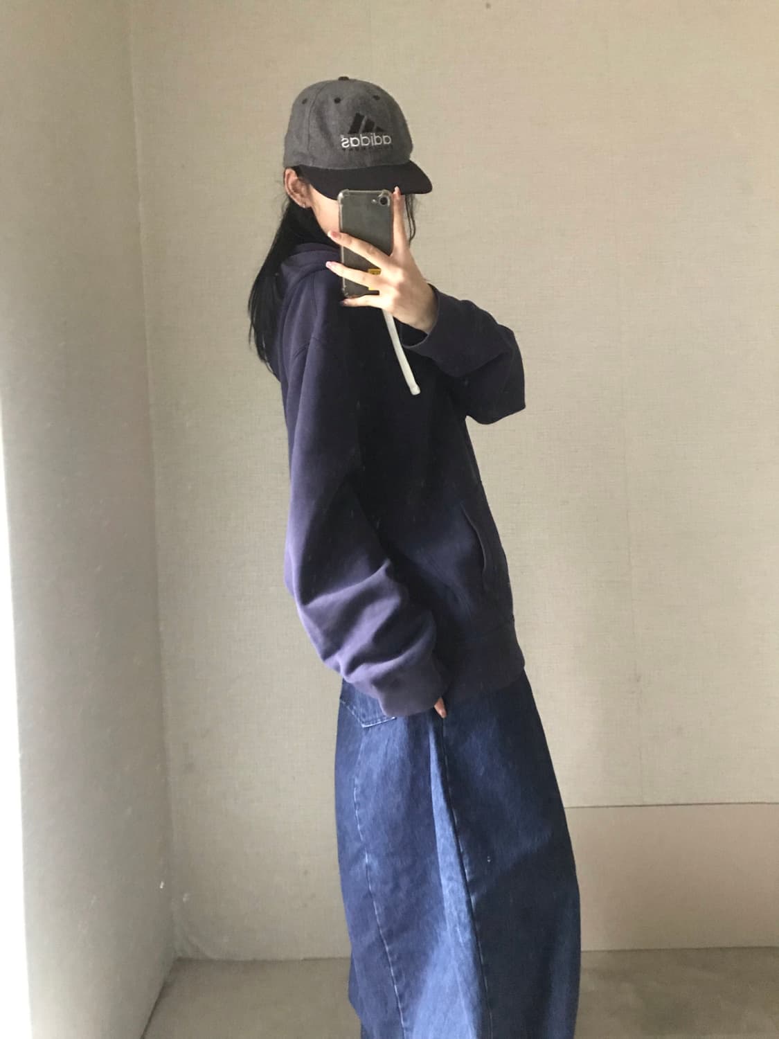 폴로 네이비 후드집업 상품이미지3