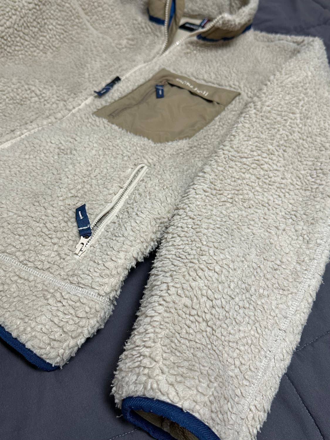 몽벨 양털 후리스 뽀글이 플리스 미디움  상품이미지8