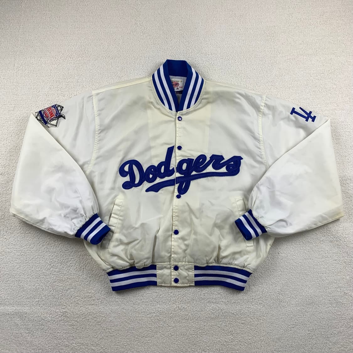 90's 78exciting MLB LA다져스 스타디움 자켓 상품이미지1