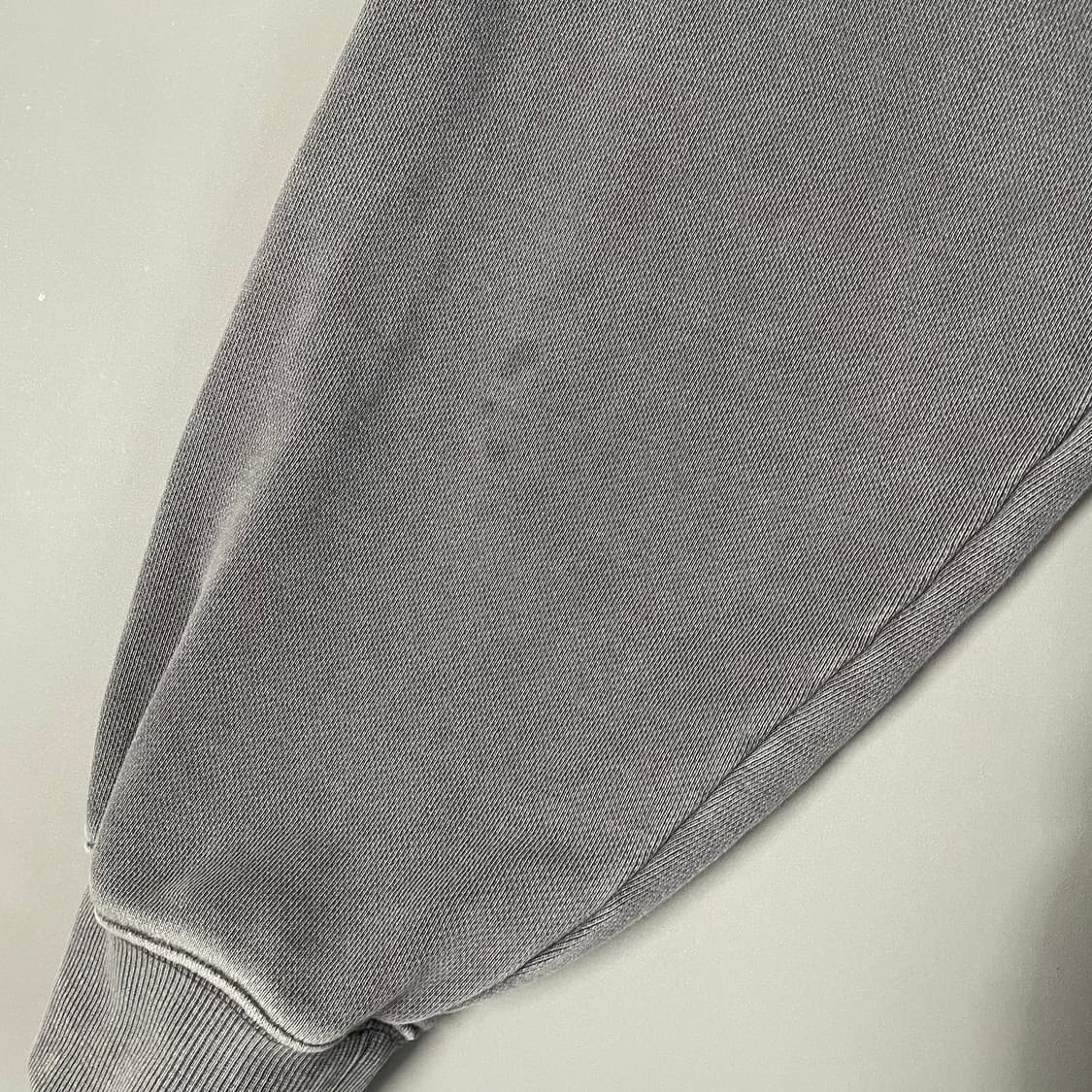 커버낫 빅로고 워싱 후드집업 차콜 그레이 XL [031505] 상품이미지7