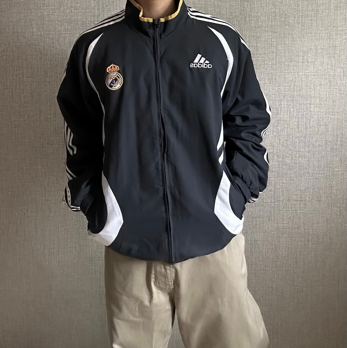 아디다스 06-07 레알 마드리드 트레이닝 바람막이 상품이미지1
