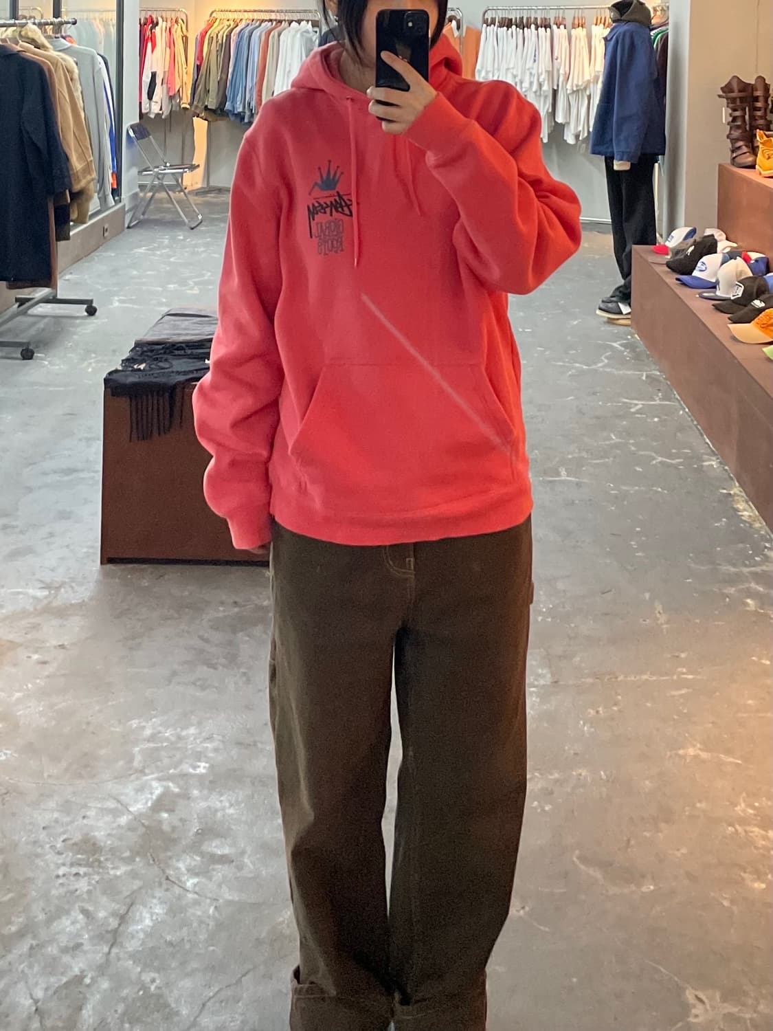 스투시 글로벌 루즈 후디스웨트셔츠 H1134 상품이미지1