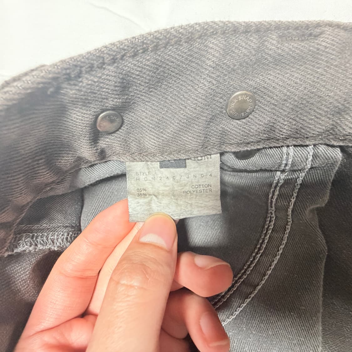 해칭룸 데님쇼츠 2사이즈 브라운 상품이미지4