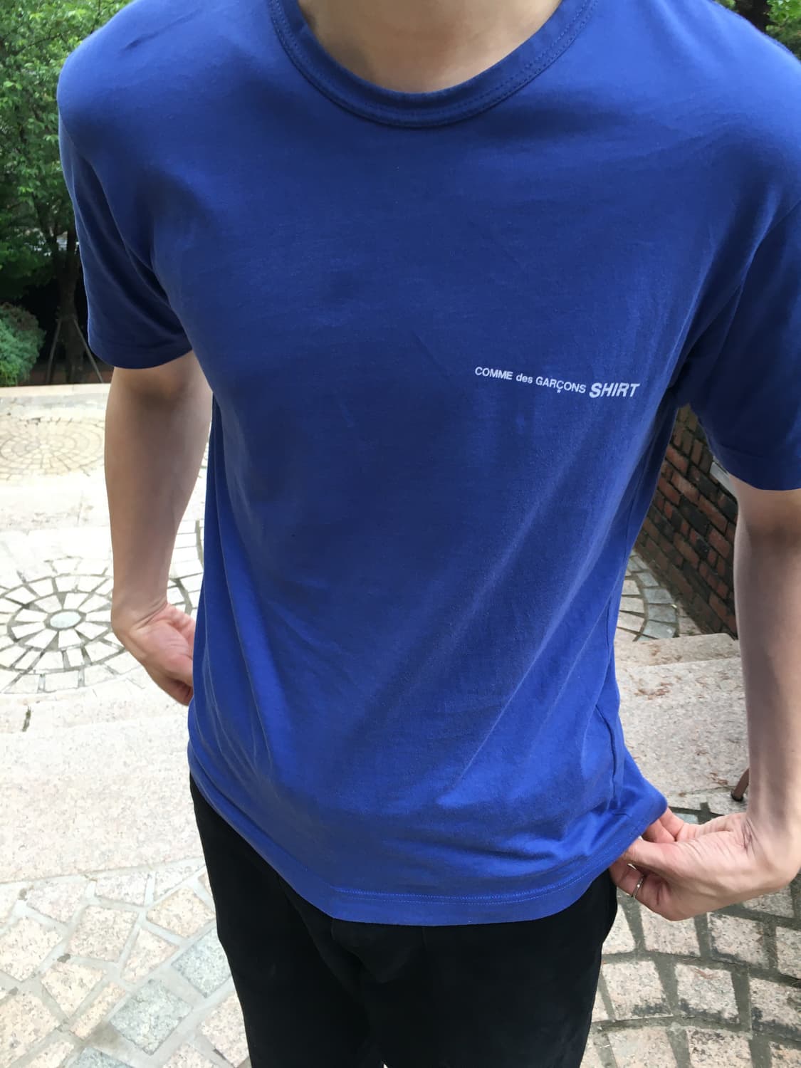 꼼데가르송 셔츠 로고티 상품이미지1
