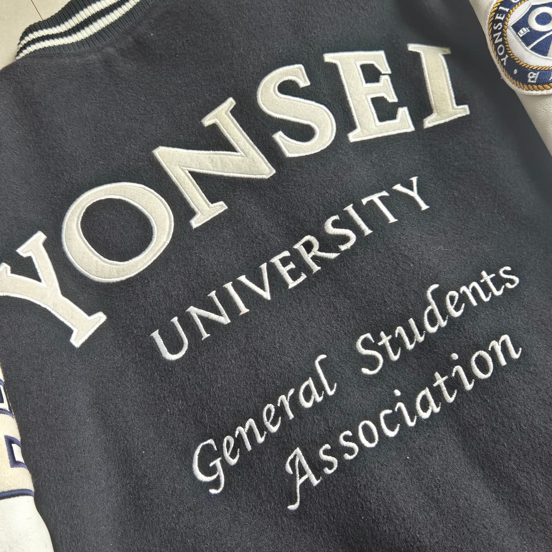 빈티지 2005 연세대학교 버시티 재킷  상품이미지6