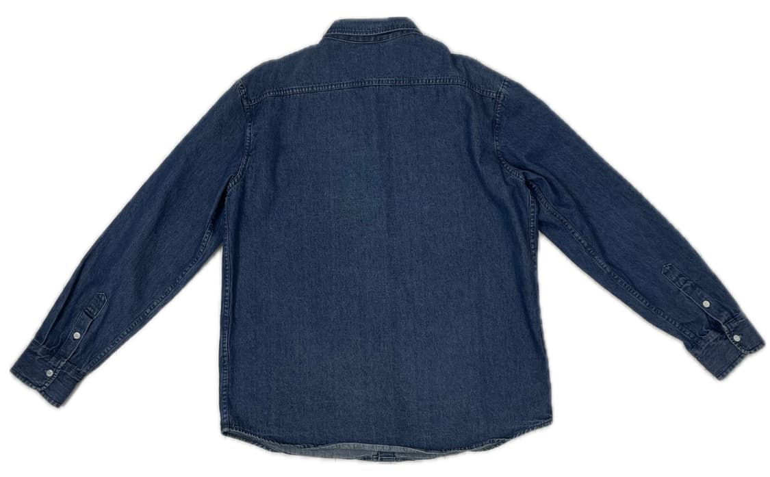 PLASTICPRODUCT denim shirts (navy) 상품이미지3