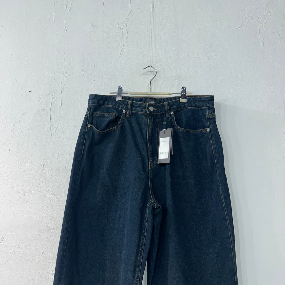 무신사스탠다드 데님 와이드 청바지 36 상품이미지2