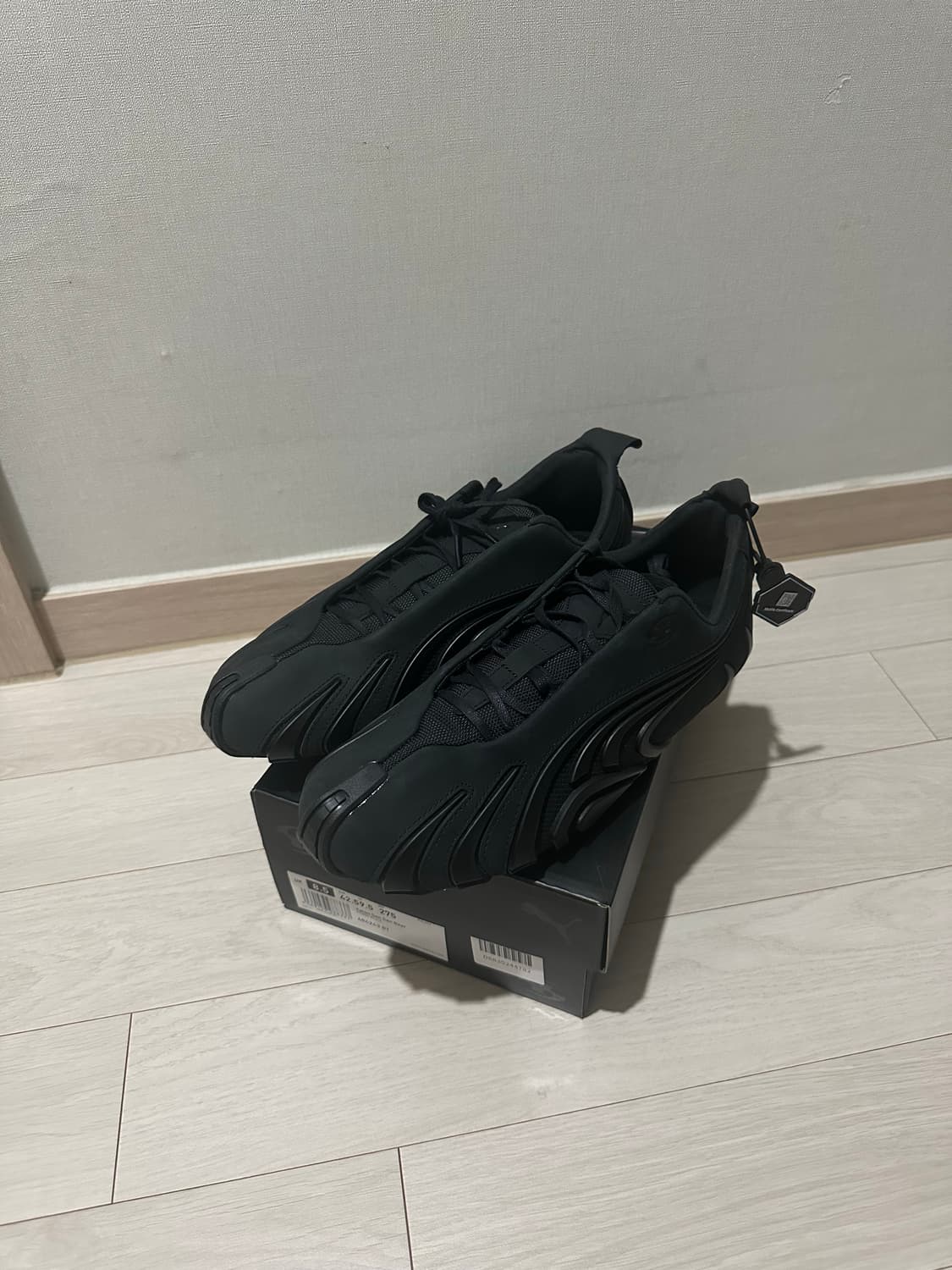 산산기어x푸마 탈론 블랙 275 새상품 상품이미지4