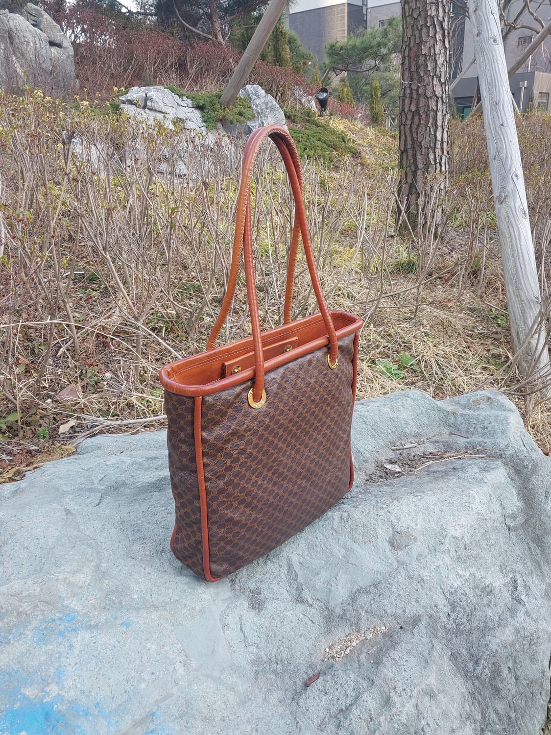 올드 셀린느 마카담 스퀘어 숄더백 (정품) 상품이미지2