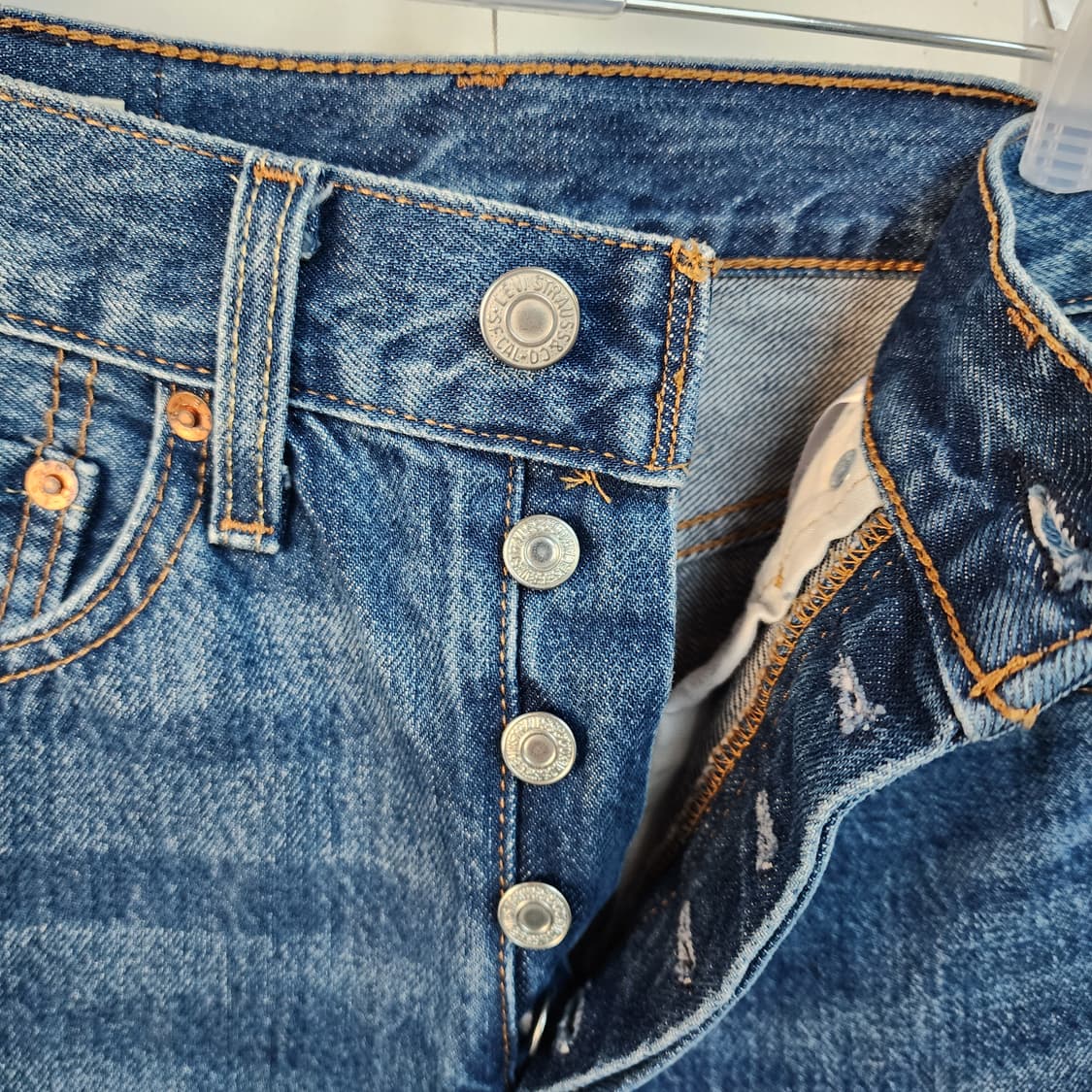 리바이스 데님 미니스커트 청치마 상품이미지3