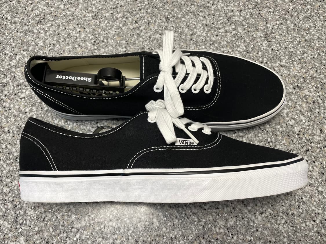 반스 어센틱 블랙 사이즈 295  상품이미지1