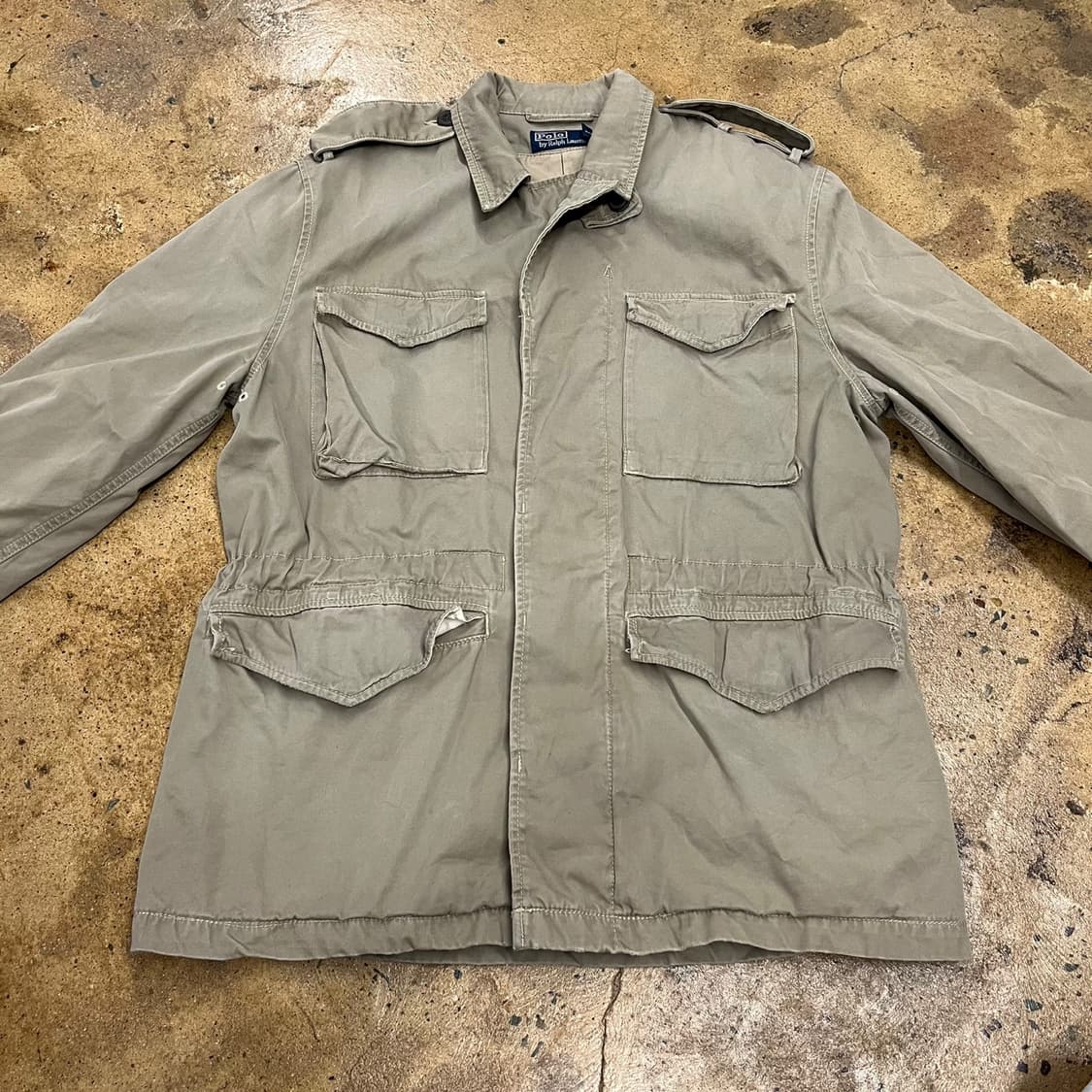 [정품/L] 폴로 랄프로렌 카키 야상 자켓 b10 상품이미지3