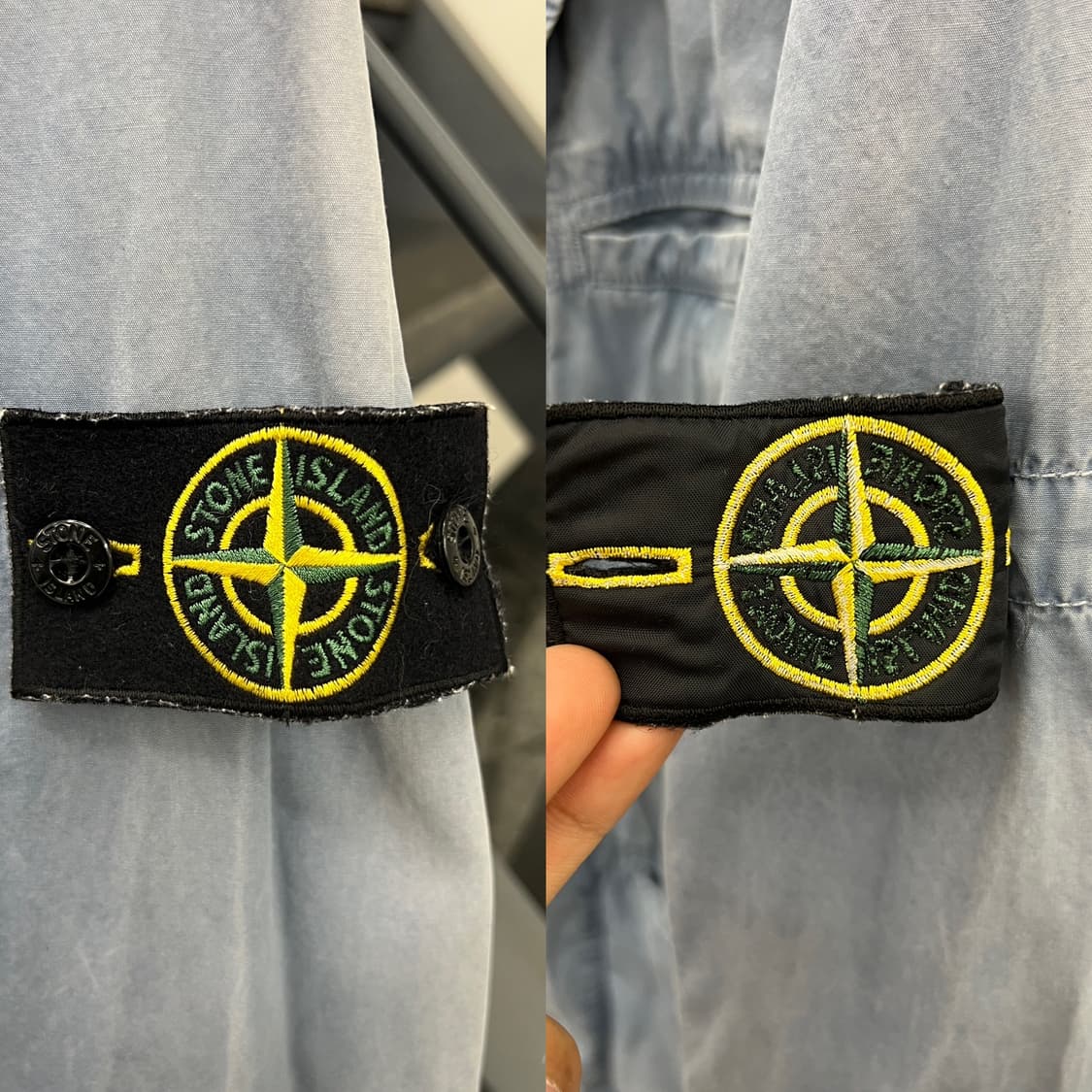 스톤아일랜드 와펜 텔라 블레이저 자켓 상품이미지10