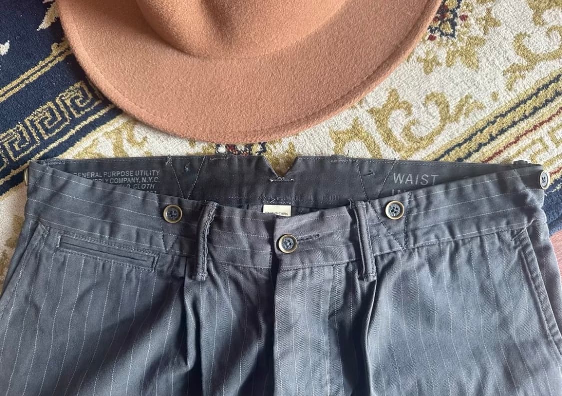 Rrl 더블알엘 스트라이프 카고 팬츠 상품이미지2