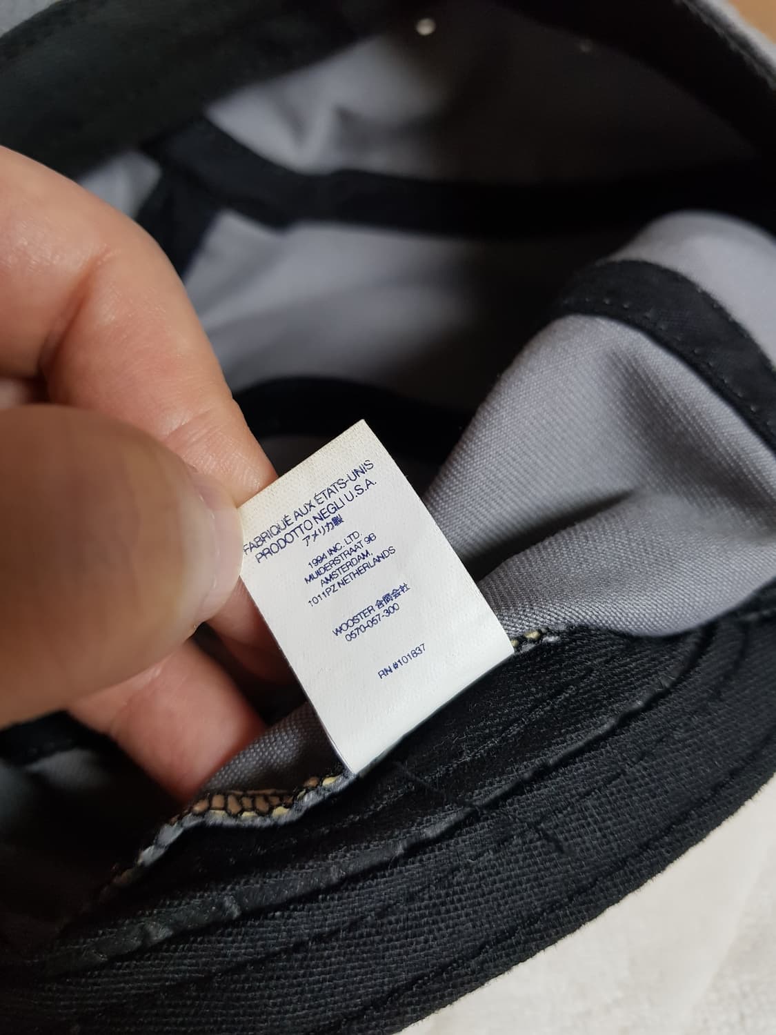 슈프림 워시드 치노 트윌 캠프캡 모자 볼캡 그레이 22SS 상품이미지8