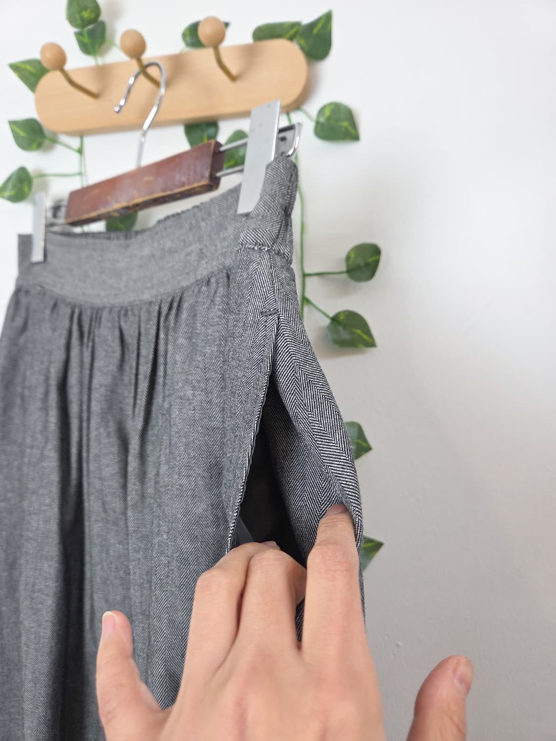 데일리 호박 롱스커트 상품이미지4