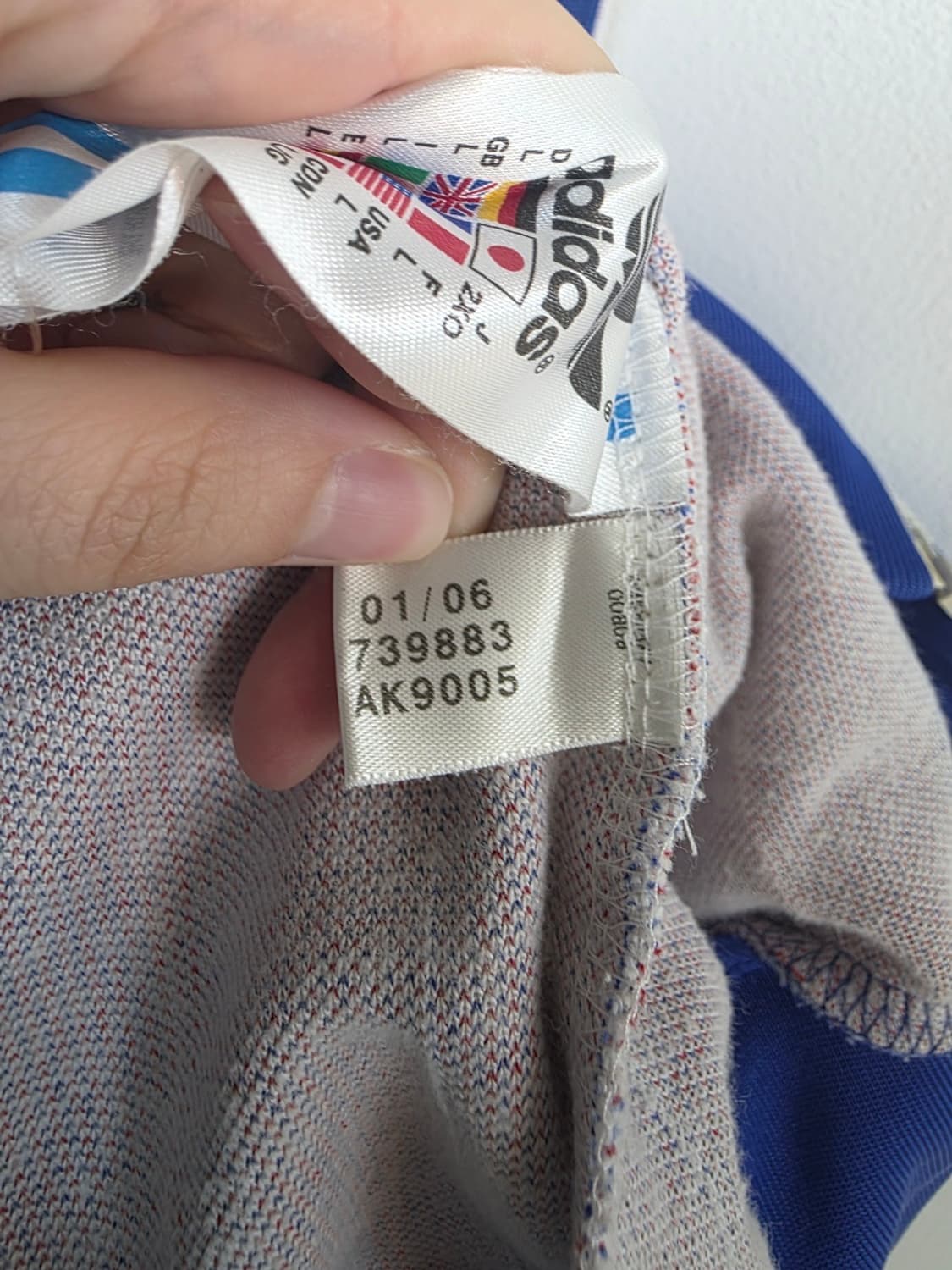 아디다스 프랑스 국대 올드스쿨 져지 트랙탑 상품이미지6