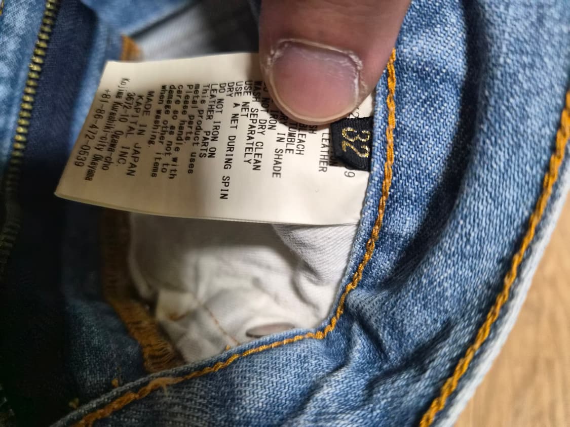 캐피탈 잼스톤 숏 데님 상품이미지3