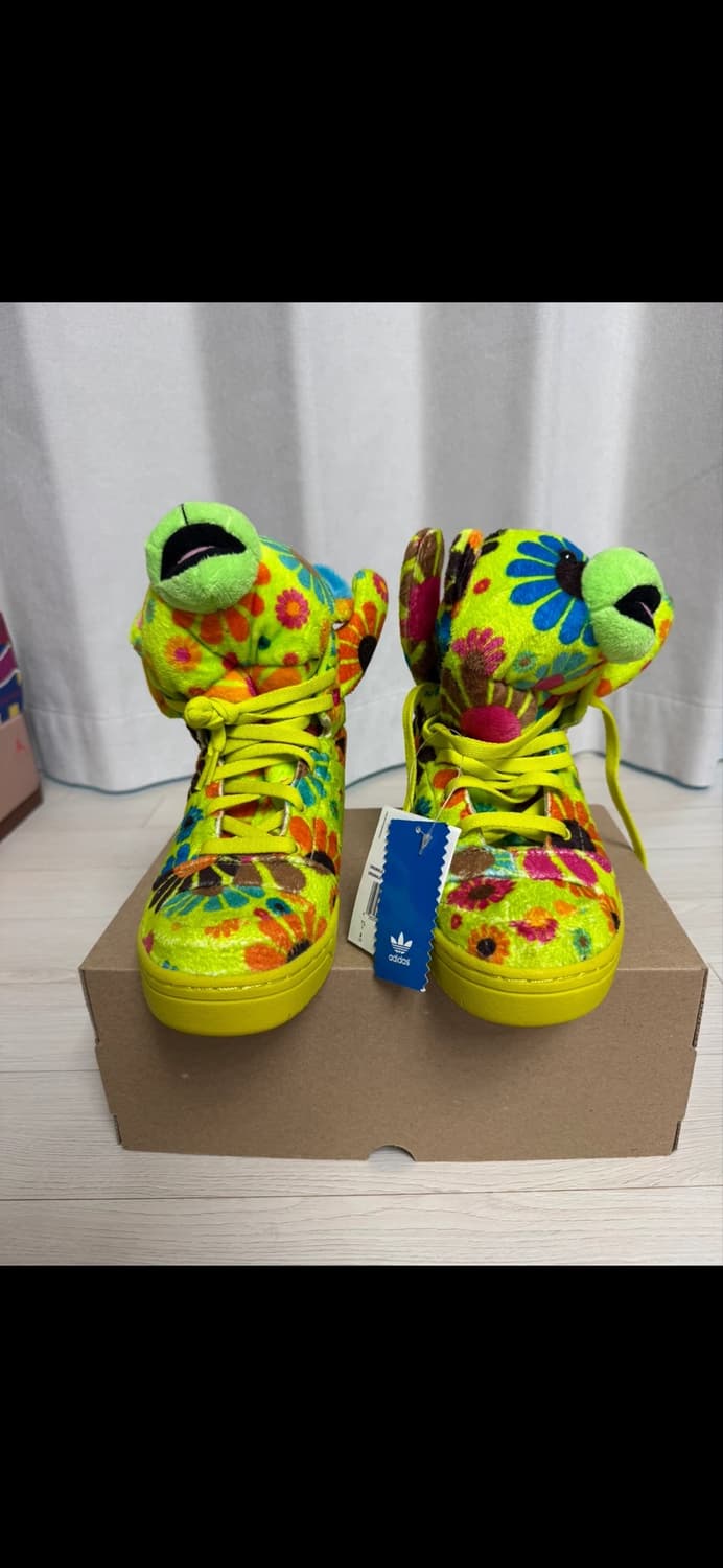 아디다스 제레미스캇 플로워 파워 하이탑 스니커즈 260 상품이미지1