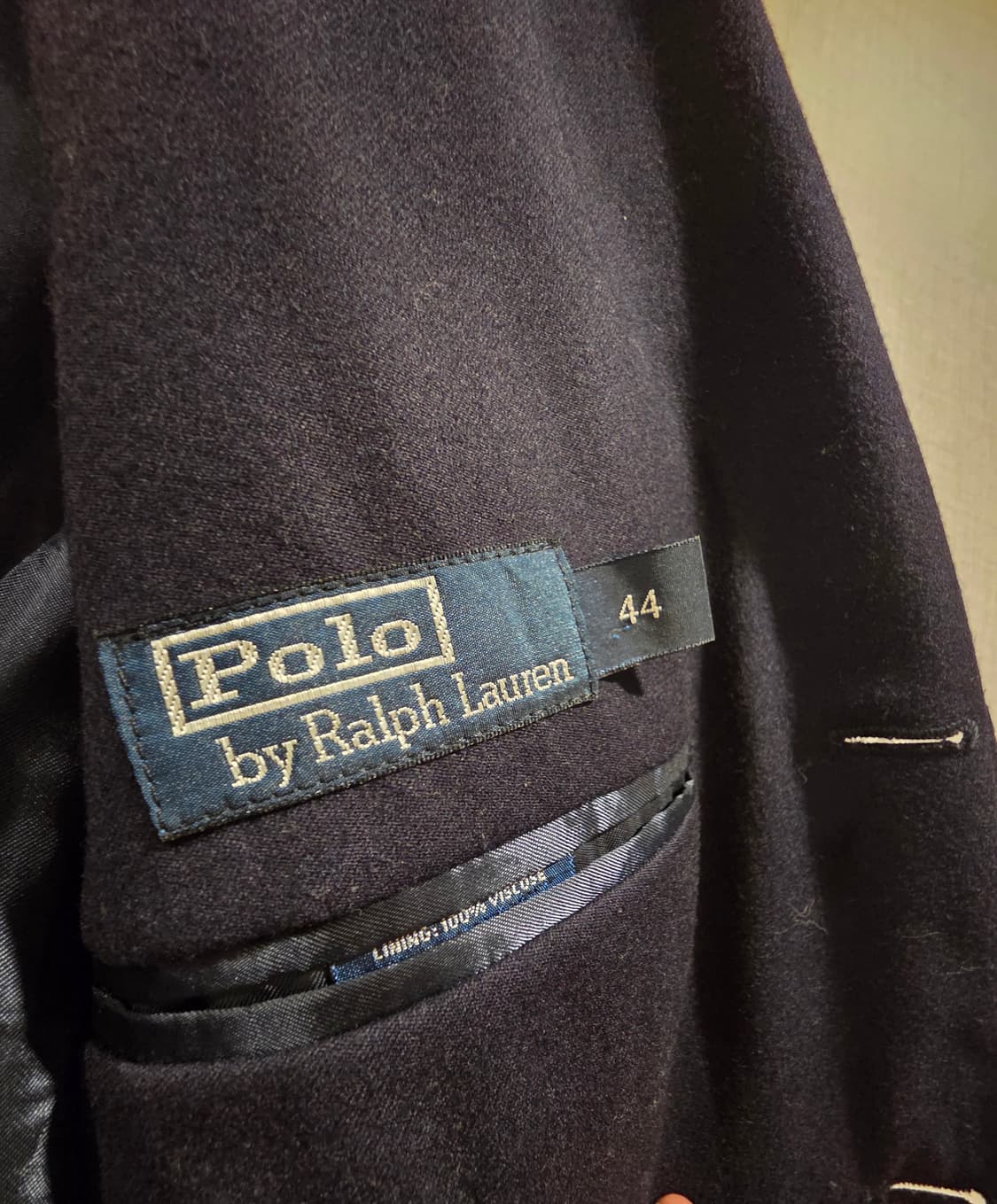 폴로랄프로렌 이태리 도스킨 울100% 블레이저 자켓 상품이미지6