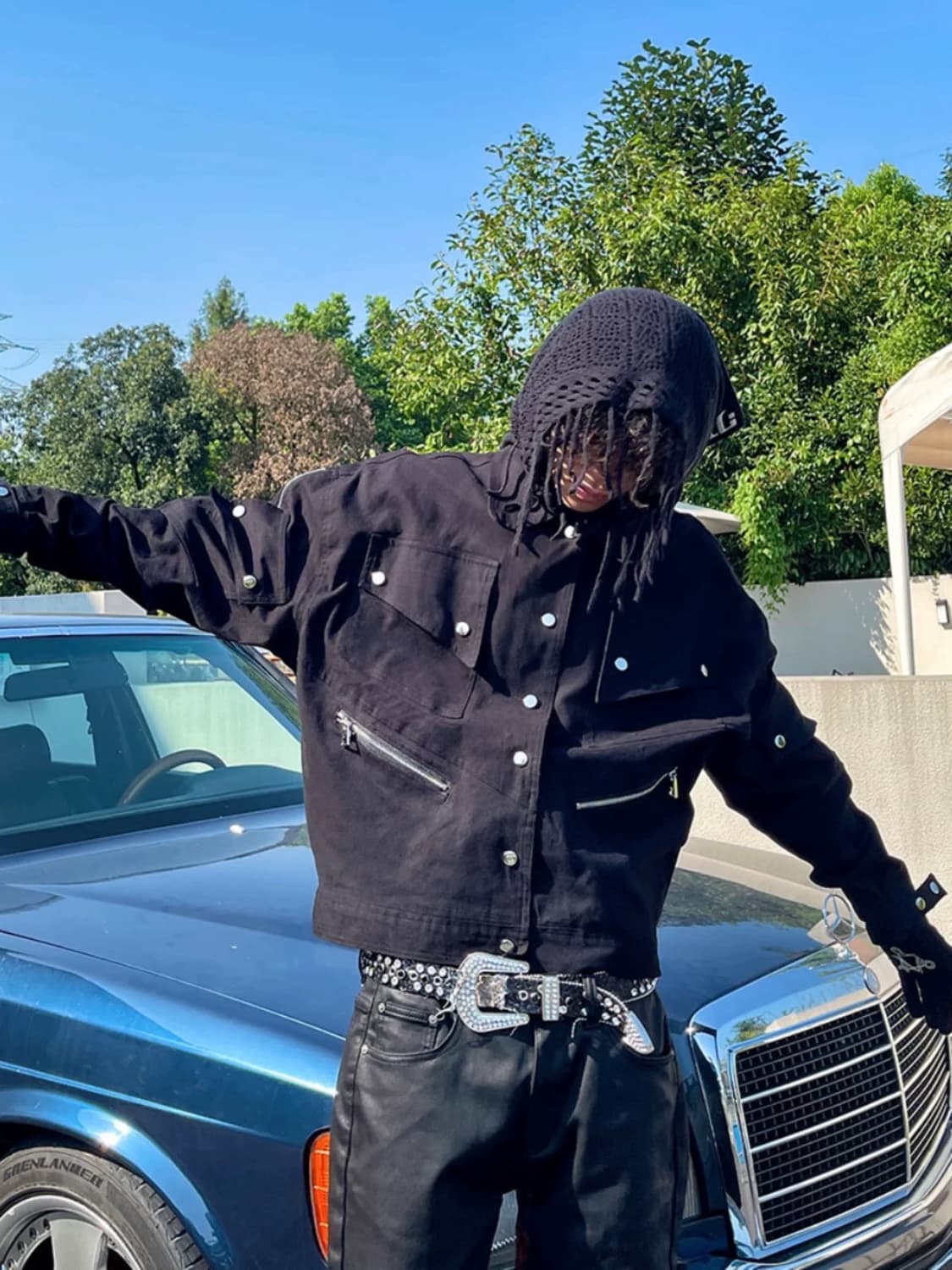 다크 스트릿 멀티 포켓 자켓 상품이미지3