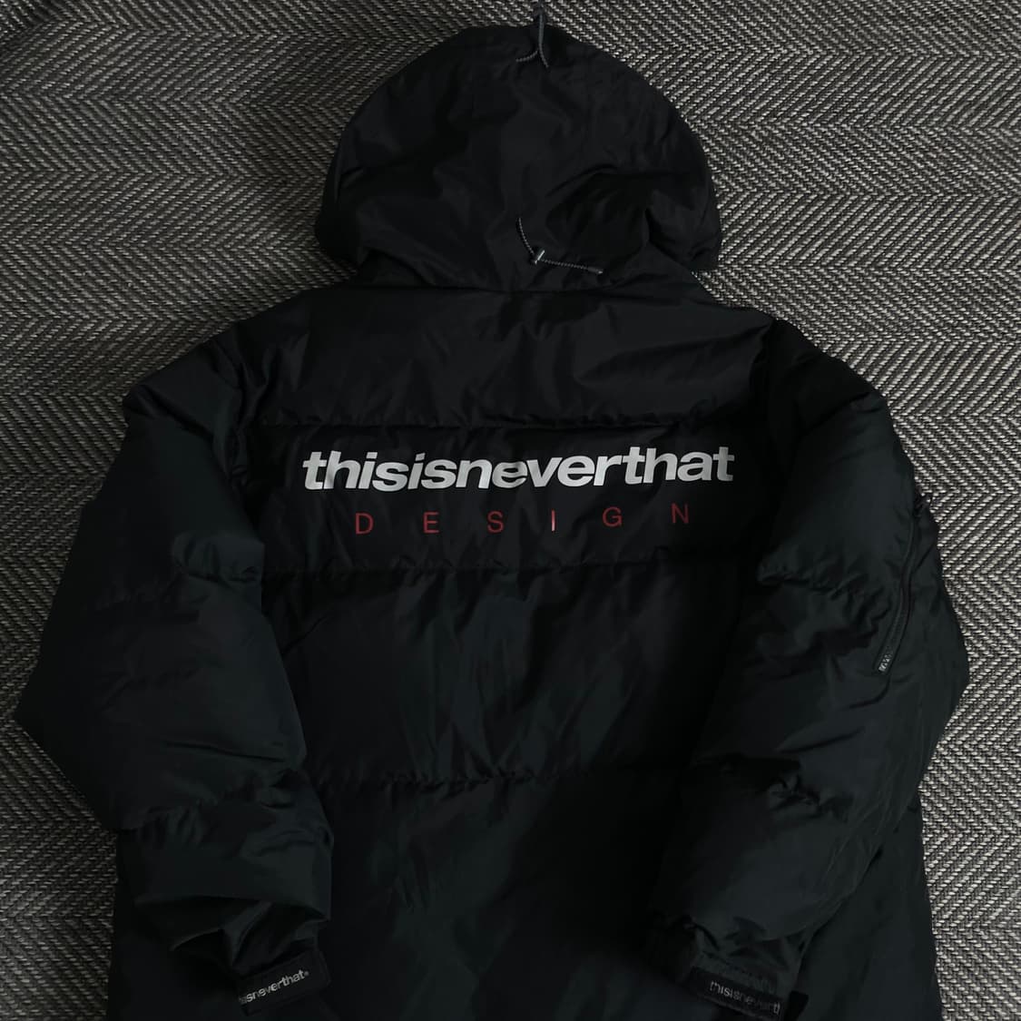 디스이즈네버댓 스펠아웃 빅로고 다운 롱패딩y 3405 상품이미지7