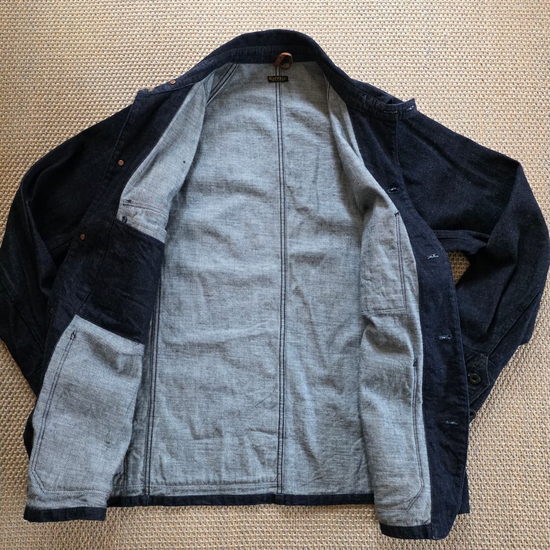 [미사용] KAPITAL 캐피탈 원워시 데님 쵸어자켓 
 상품이미지6
