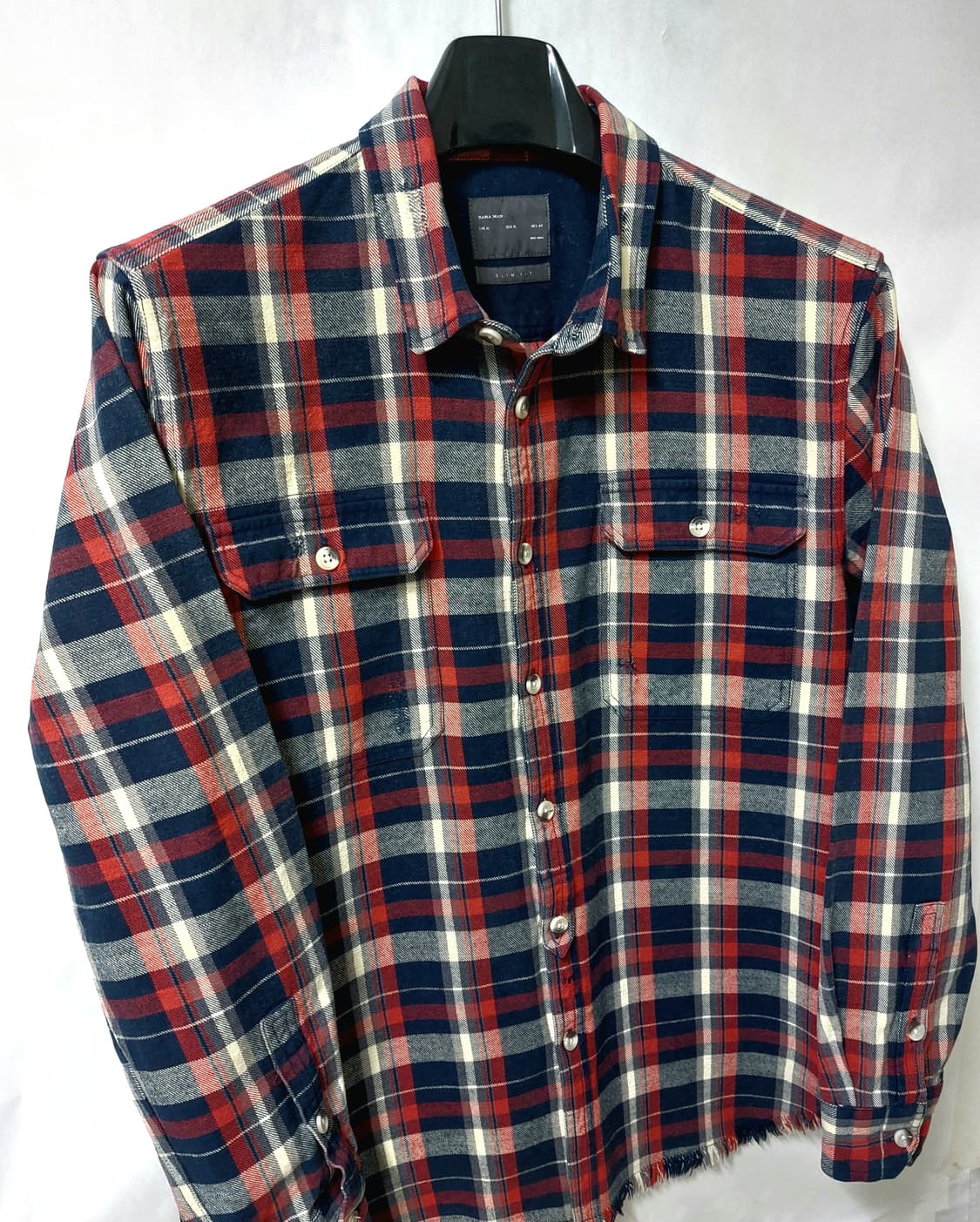 ZARA 자라 플란넬 셔츠 105 상품이미지8