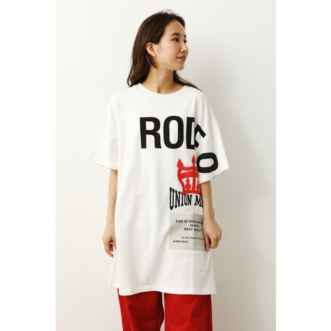 RODEO CROWNS WIDE BOWL 크라운 로고 원피스 상품이미지4