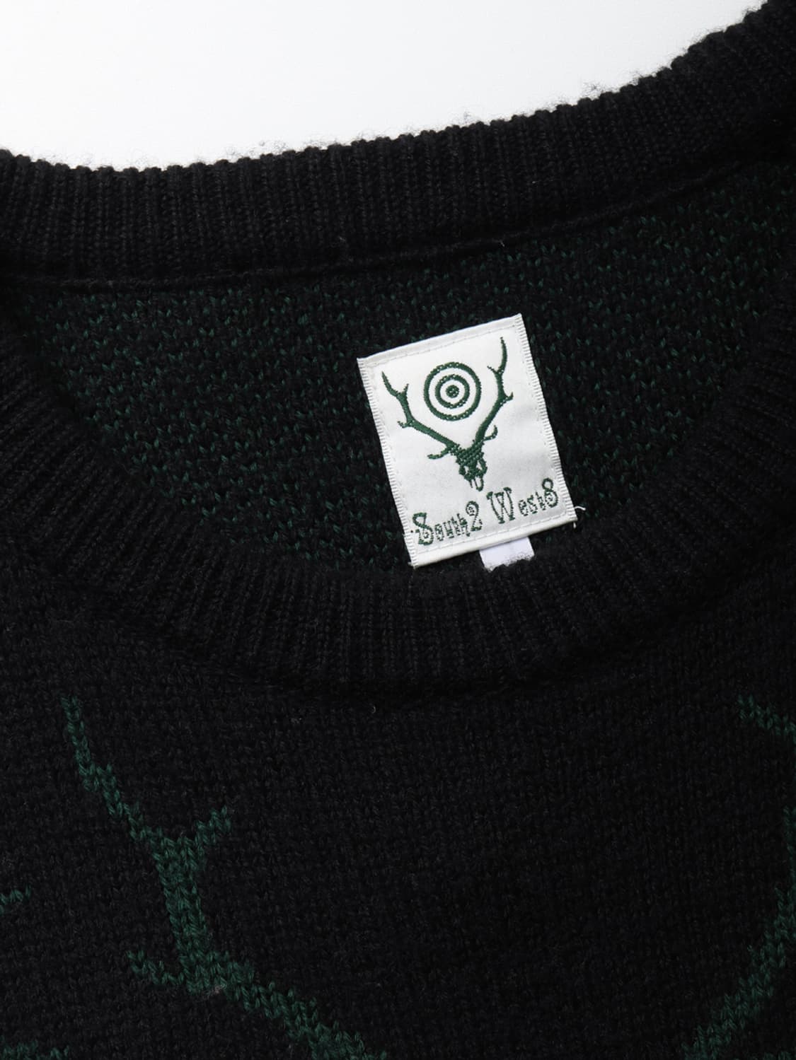 South2 West8 Skull & Target Wool Sweater 상품이미지4