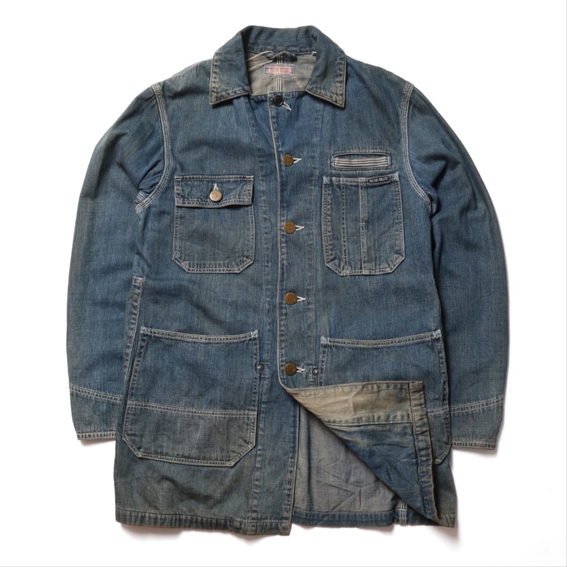 블루 블루 BLUE BLUE Chore Jacket 
 상품이미지5